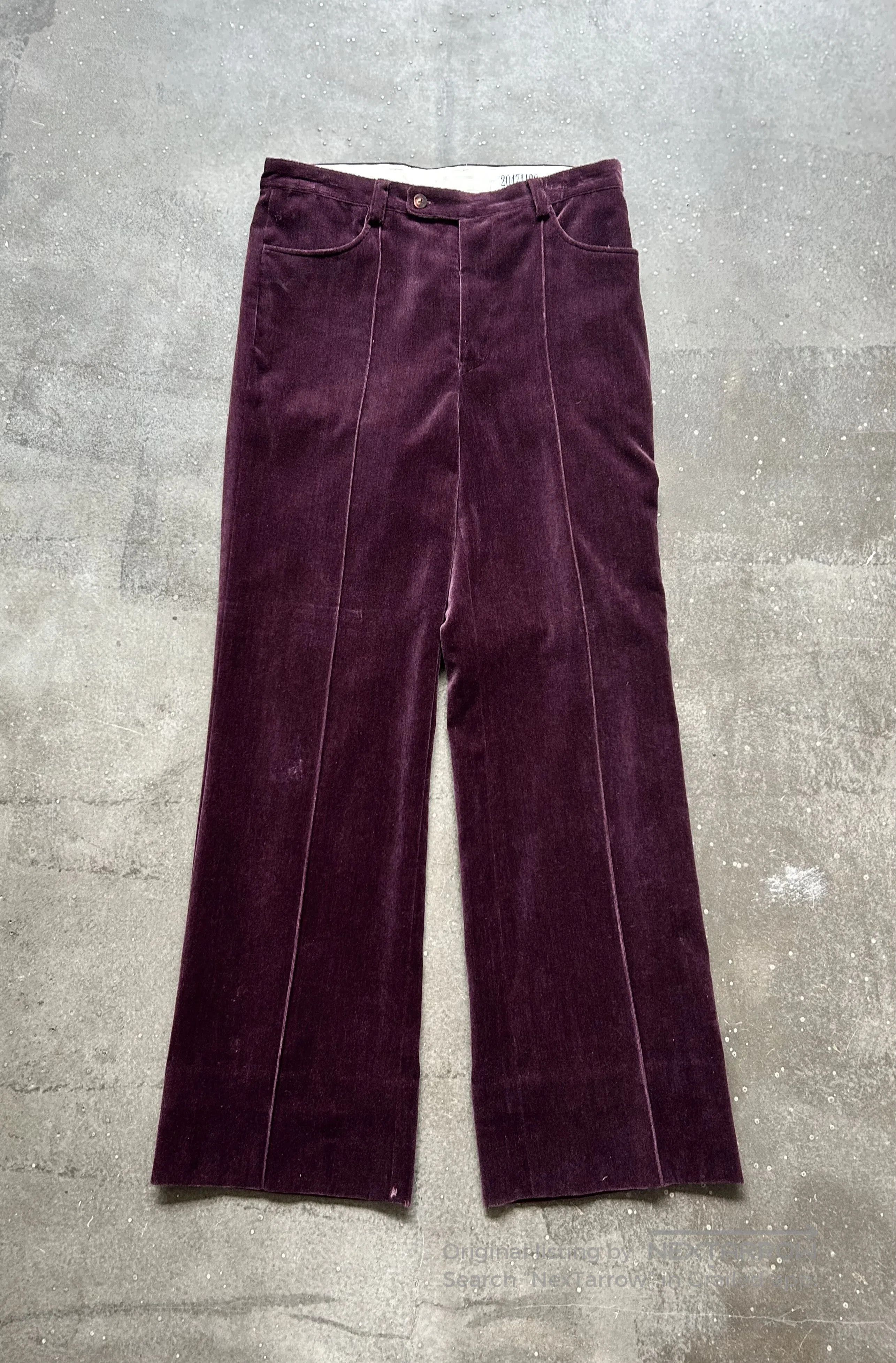 Japanese Brand burgundy notch lapel suit set. Size US M / EU 48-50 / 2 - 4 Thumbnail