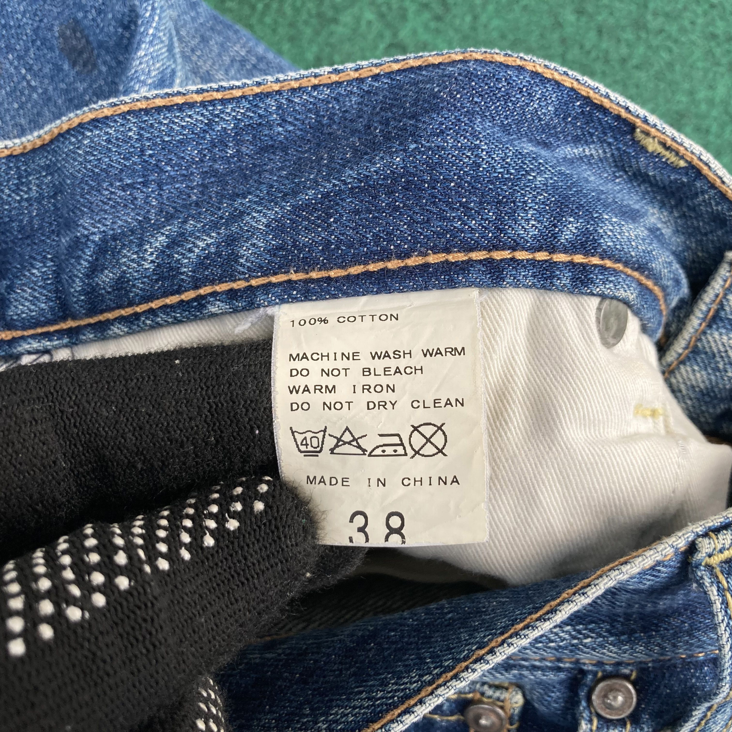 Journal Standard 30x30 Vtg Journal Standard Selvedge Faded Denim Blue Jeans Size US 30 / EU 46 - 6 Thumbnail