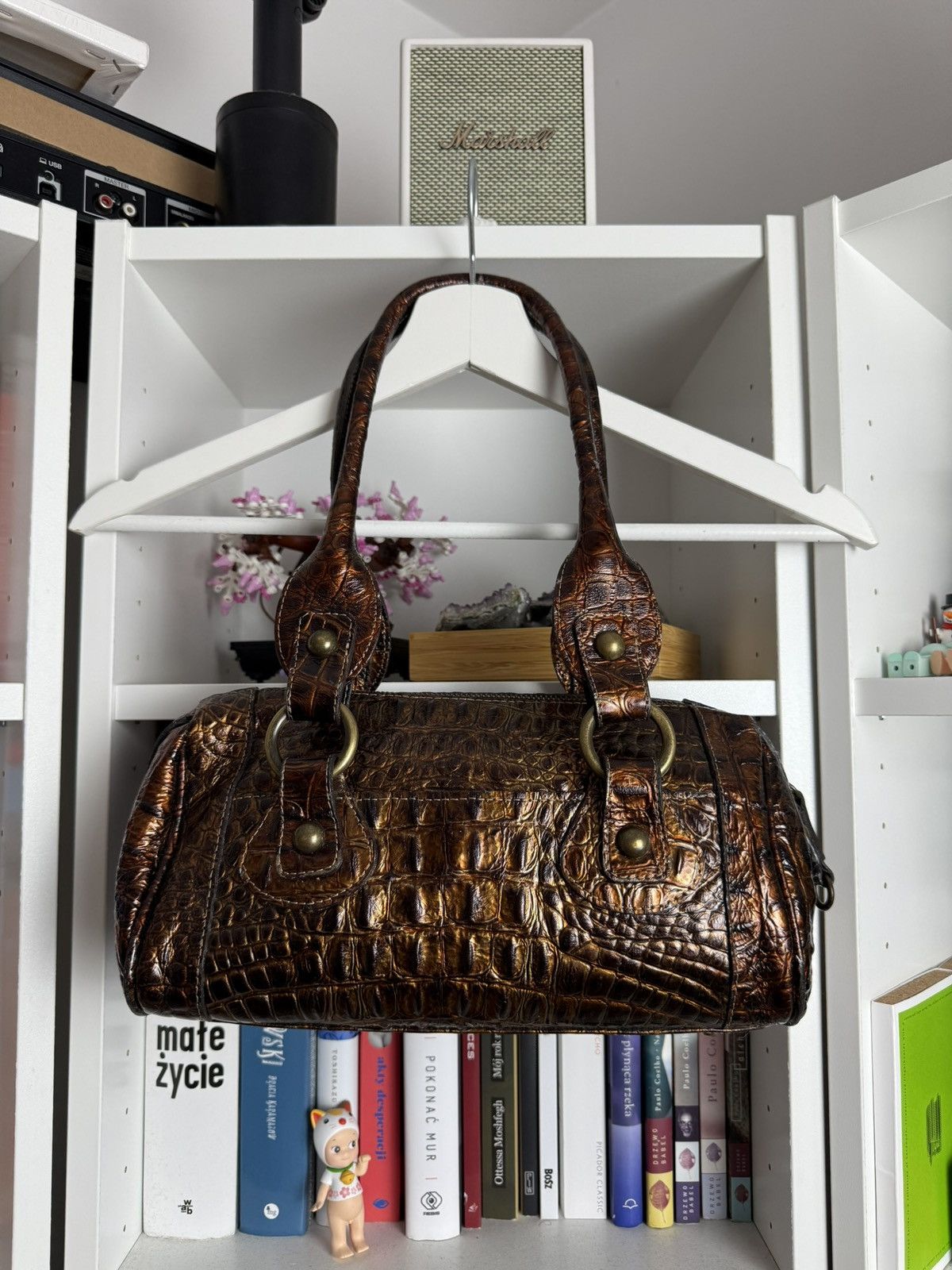 Japanese Brand VIntage y2k leather shoulder hand bag avantgarde opium retro Size ONE SIZE - 2 Thumbnail