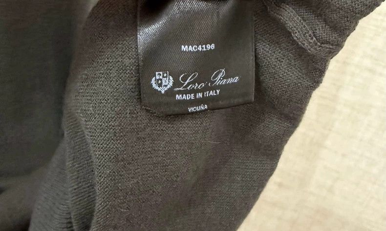 Other LORO PIANA Pure Vicuna llama wool high collar sweater Size US M / EU 48-50 / 2 - 7 Thumbnail