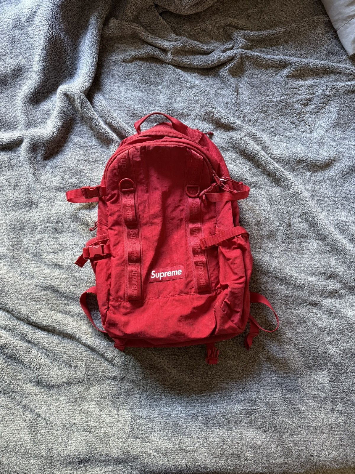 Supreme Supreme Backpack Dark Red Size ONE SIZE - 1 Thumbnail