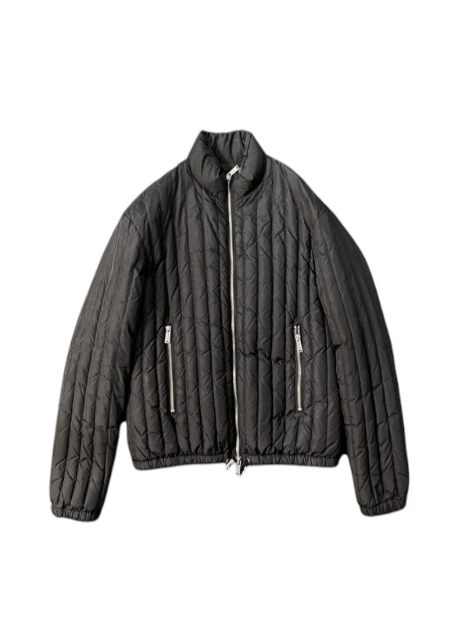 Dsquared2 Dsquared² Quilted Down Jacket with Vertical Stitch Channels Size US M / EU 48-50 / 2 - 1 Thumbnail