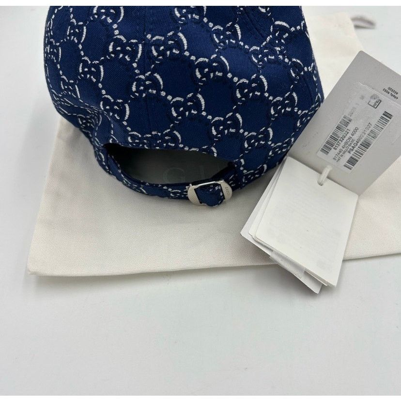 Gucci Men's Gucci, blue shadow GG adjustable baseball camp size m Size ONE SIZE - 4 Thumbnail