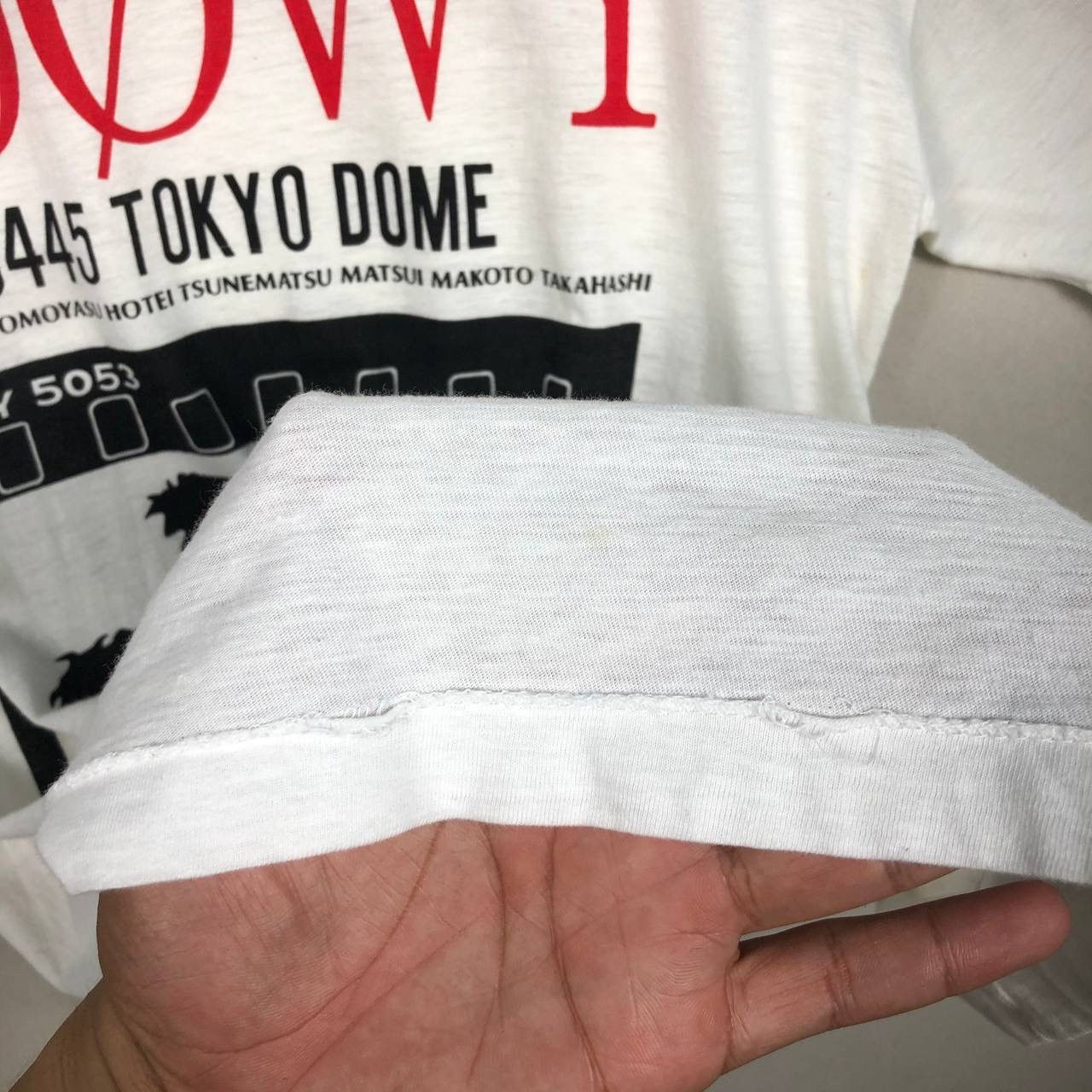 Band Tees Vintage 1988 Boowy “Last Gigs” Live Tokyo Dome Rock Tshirt Size US M / EU 48-50 / 2 - 5 Thumbnail