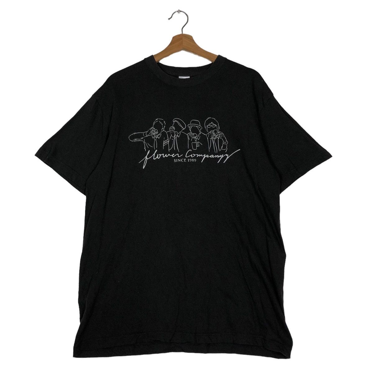 Band Tees 🔥Vtg Band Tees Big Logo Flower Company Since 1989 Size US L / EU 52-54 / 3 - 1 Thumbnail