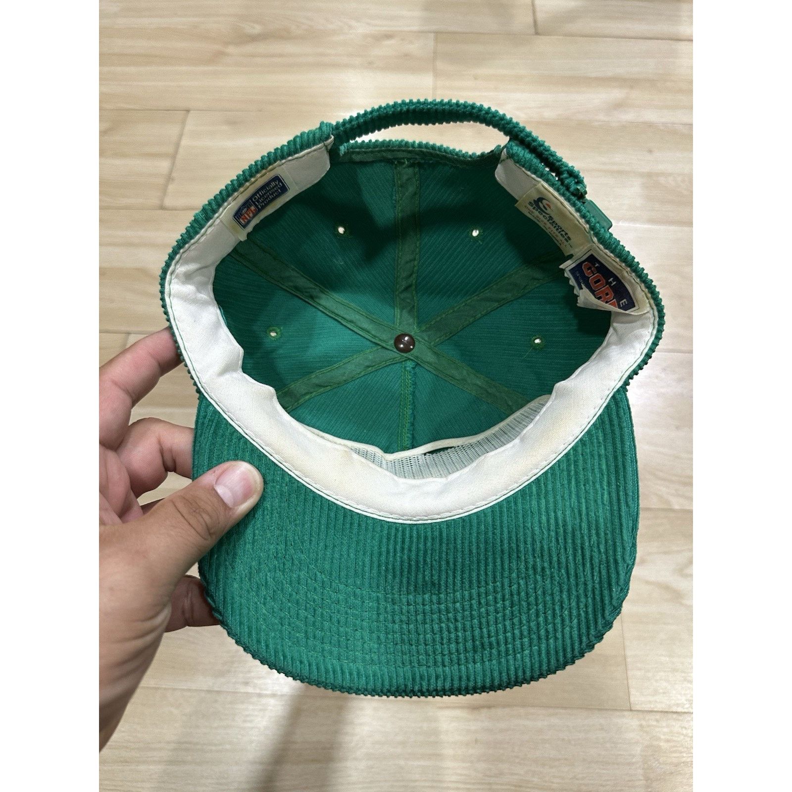 Sports Specialties Vintage New York Jets Sports Specialties Script Snapback Hat Size ONE SIZE - 5 Thumbnail