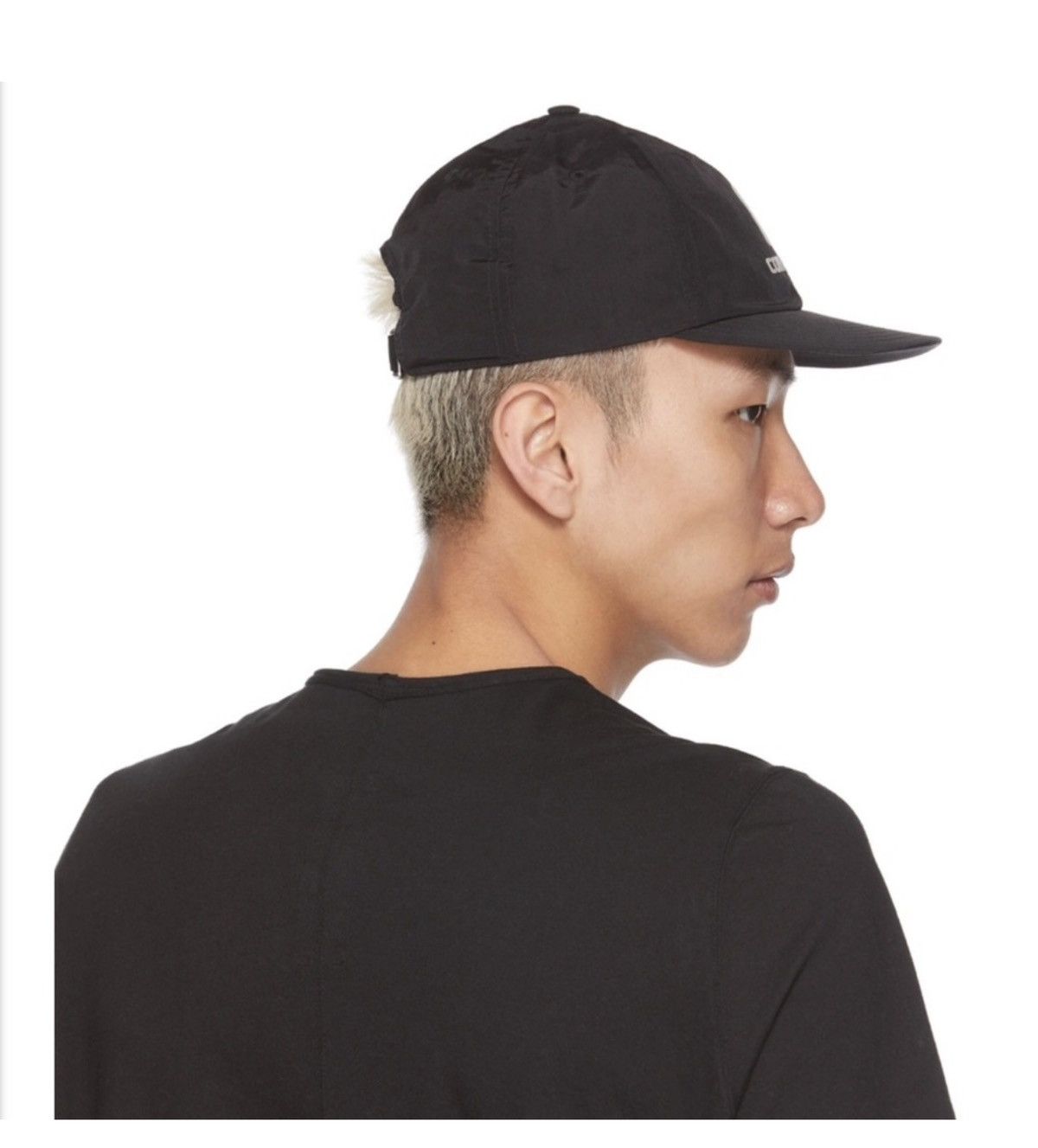 Rick Owens Rick Owens x Converse Black Hat with White Logo Size ONE SIZE - 5 Thumbnail