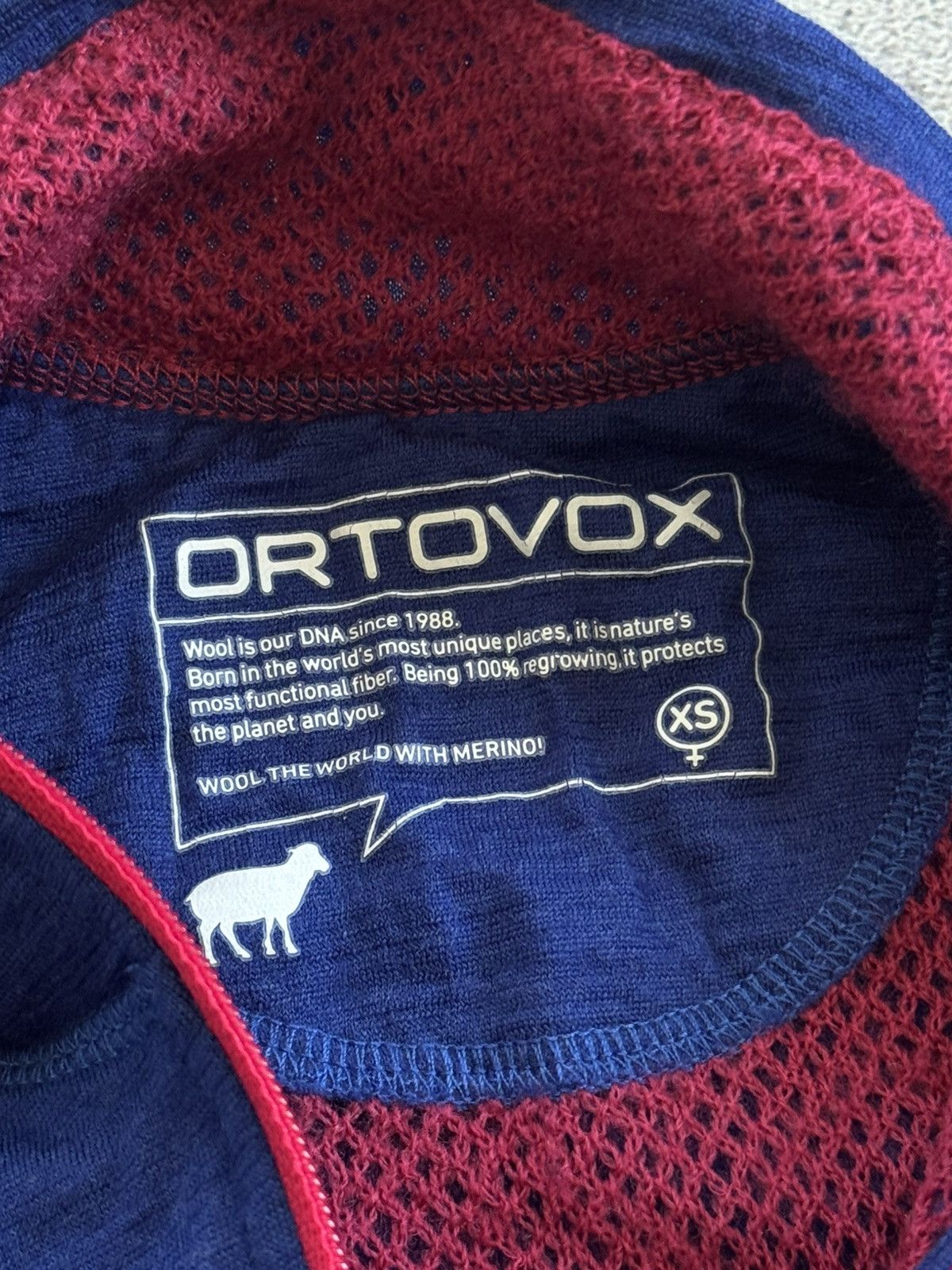 ORTOVOX Ortovox XS/size 1/4 zip sweater knitwear long sleeve outdoor Size XS / US 0-2 / IT 36-38 - 4 Thumbnail