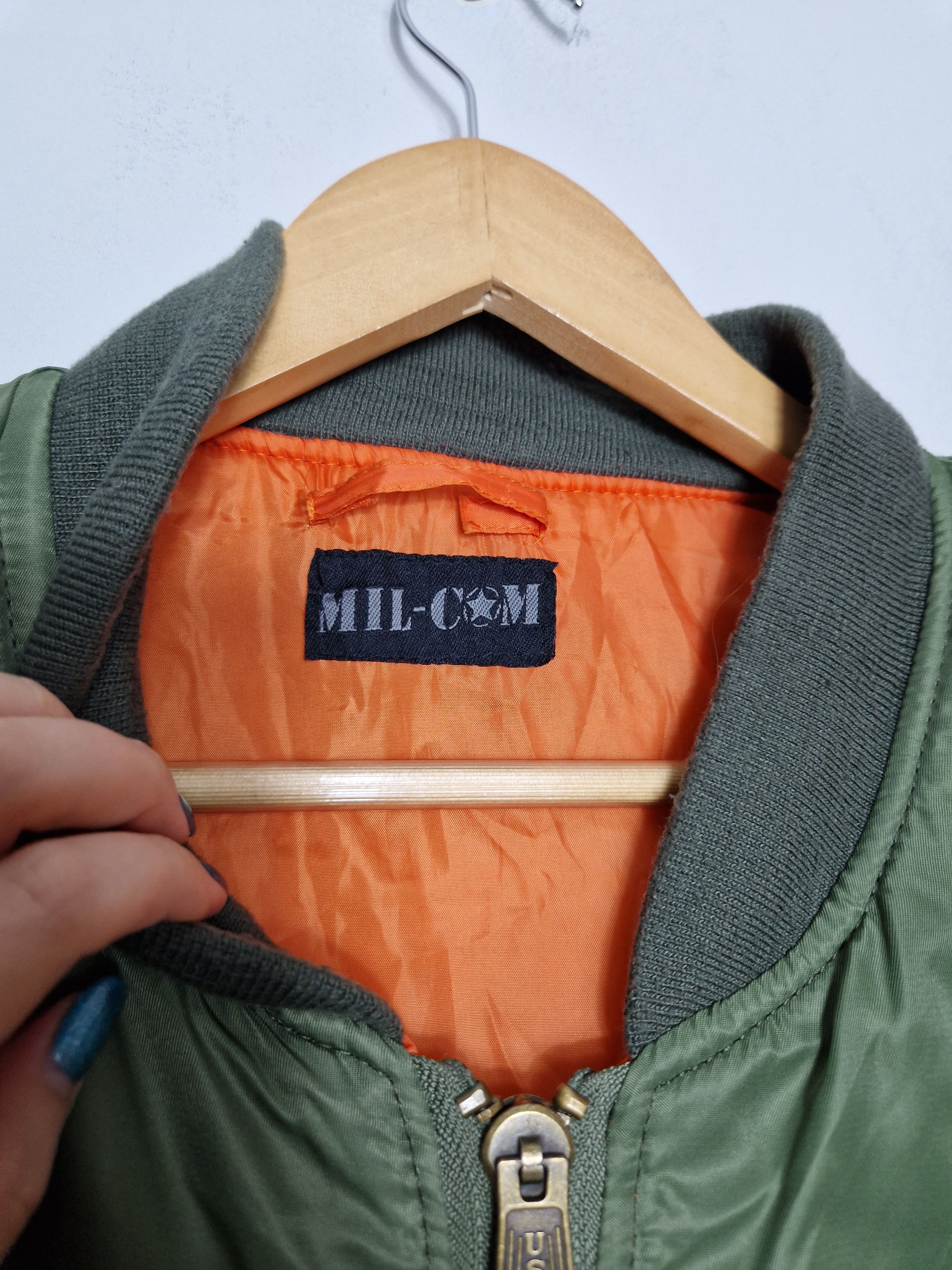 Alpha Industries USAF American Flyers Alpha Vintage Bomber Military MA-1 Size US XXL / EU 58 / 5 - 7 Thumbnail