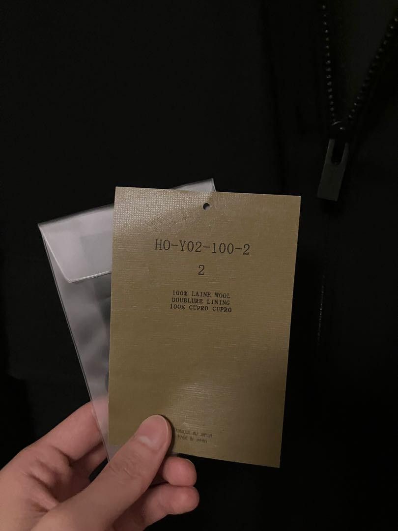 Yohji Yamamoto YOHJI YAMAMOTO POUR HOMME 24aw GABARDINE /STANDARD BLOUSON Size US S / EU 44-46 / 1 - 2 Thumbnail