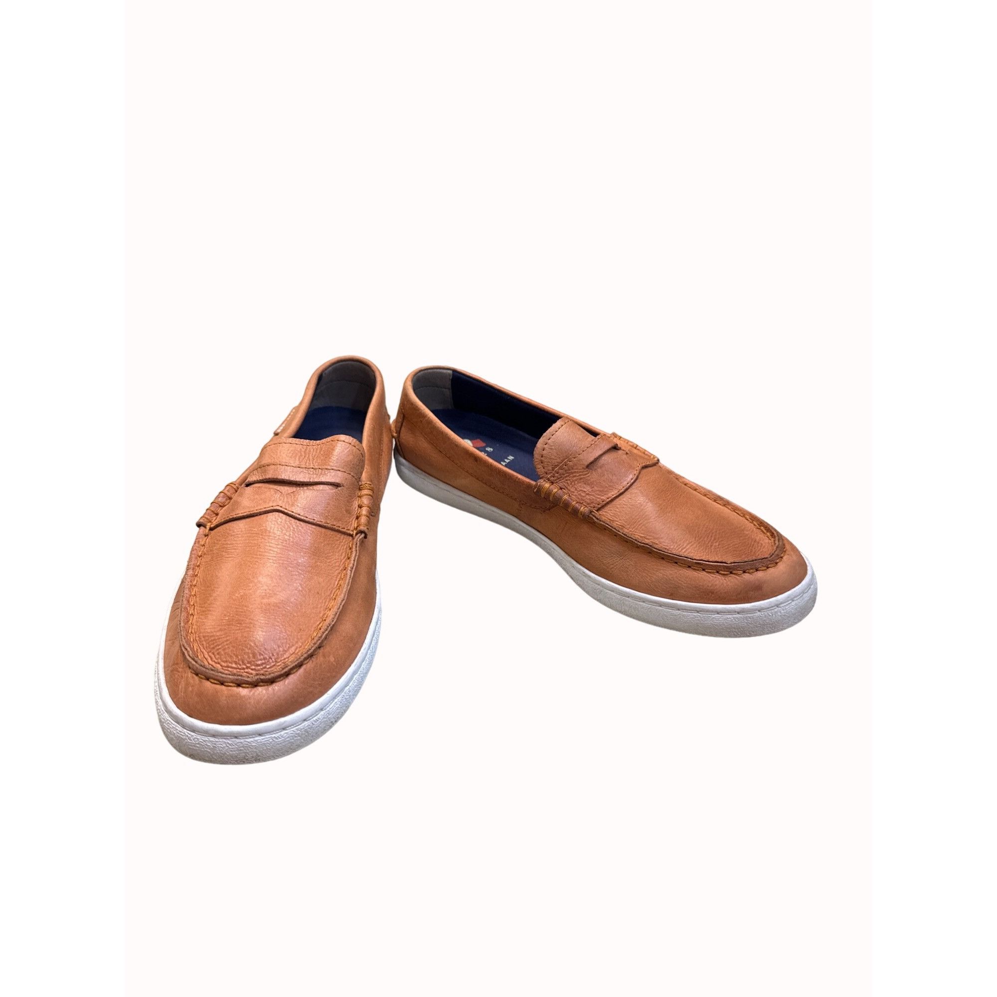 Cole Haan Cole Haan men’s brown leather slip on loafer size 8M SKU 542 Size US 8 / EU 41 - 2 Thumbnail
