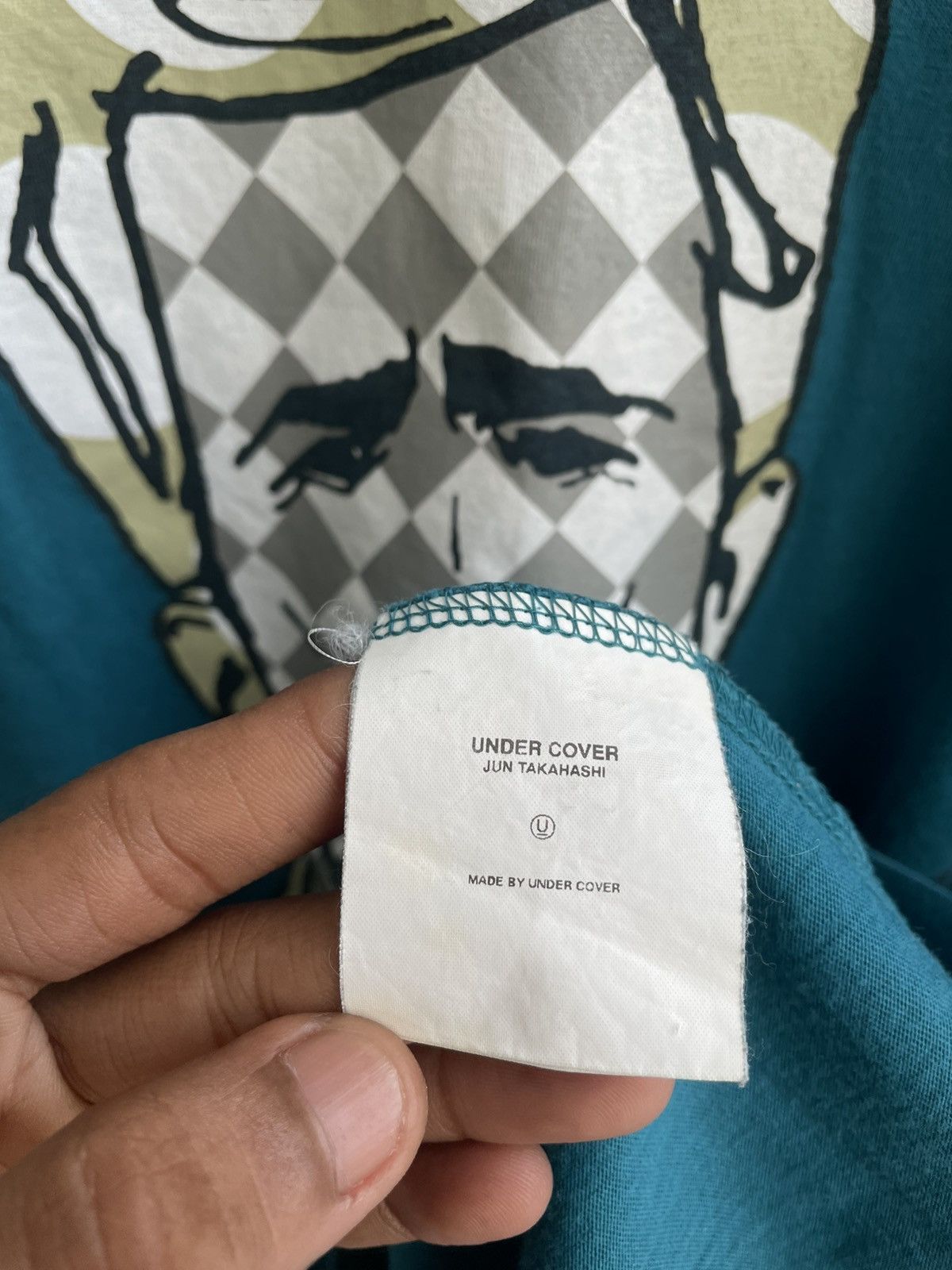 Undercover Vintage 00's Undercover "Devil Coming After Me" Shirts Size US M / EU 48-50 / 2 - 7 Thumbnail