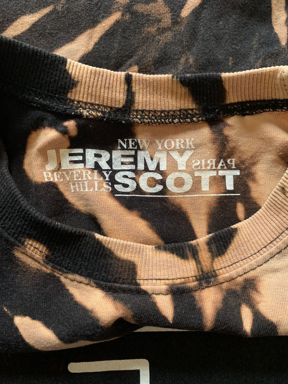 Jeremy Scott Jeremy Scott Wash Instruction Bleach Sleeveless Size US S / EU 44-46 / 1 - 3 Thumbnail