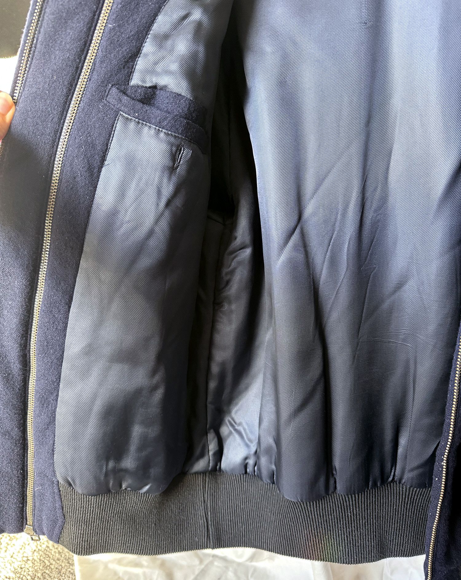 Acne Studios Acne Studios - Felix Wool AW10 Bomber Jacket Size US L / EU 52-54 / 3 - 11 Thumbnail