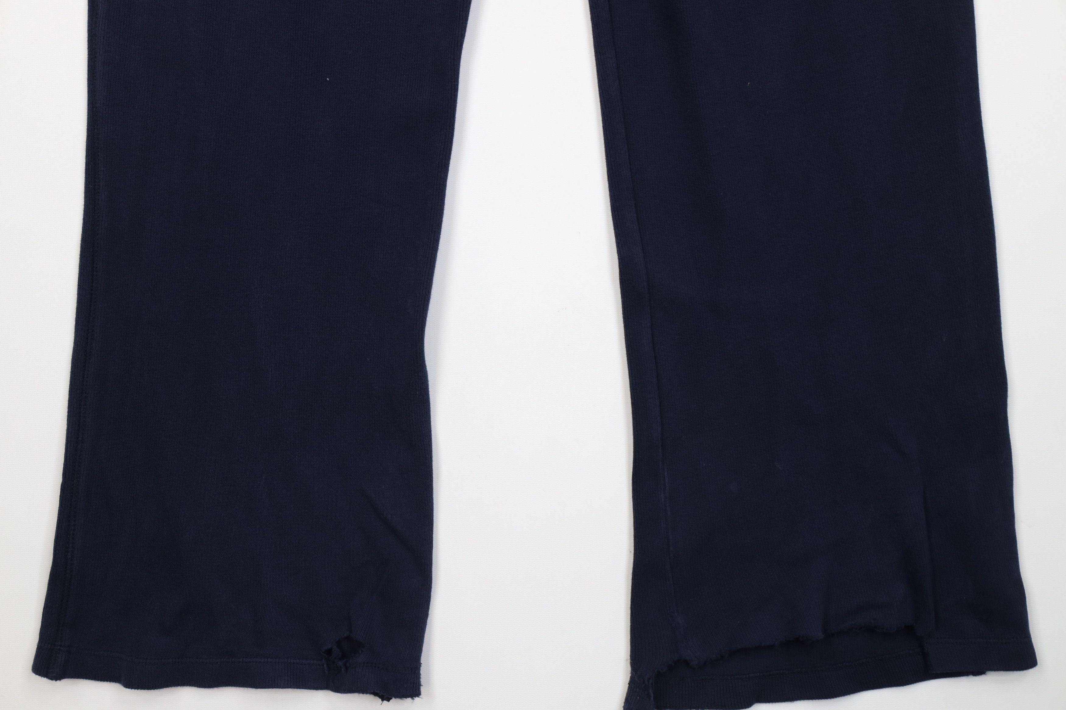 Ralph Lauren Vintage 90s Ralph Lauren Cotton Ribbed Knit Wide Leg Pants Size US 38 / EU 54 - 13 Thumbnail