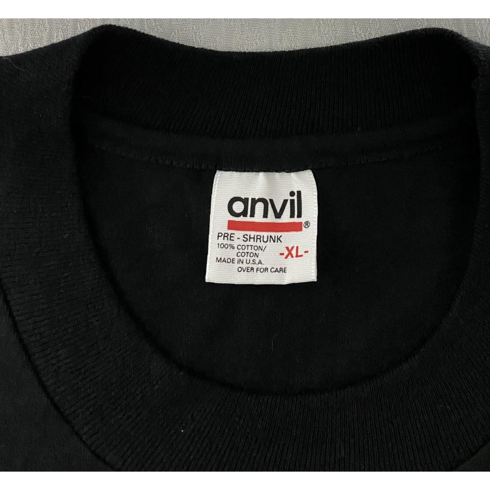 Anvil VINTAGE The Cure Shirt Mens XL Black 1996 Swing Tour Band Rock Concert 90s Size US XL / EU 56 / 4 - 4 Thumbnail