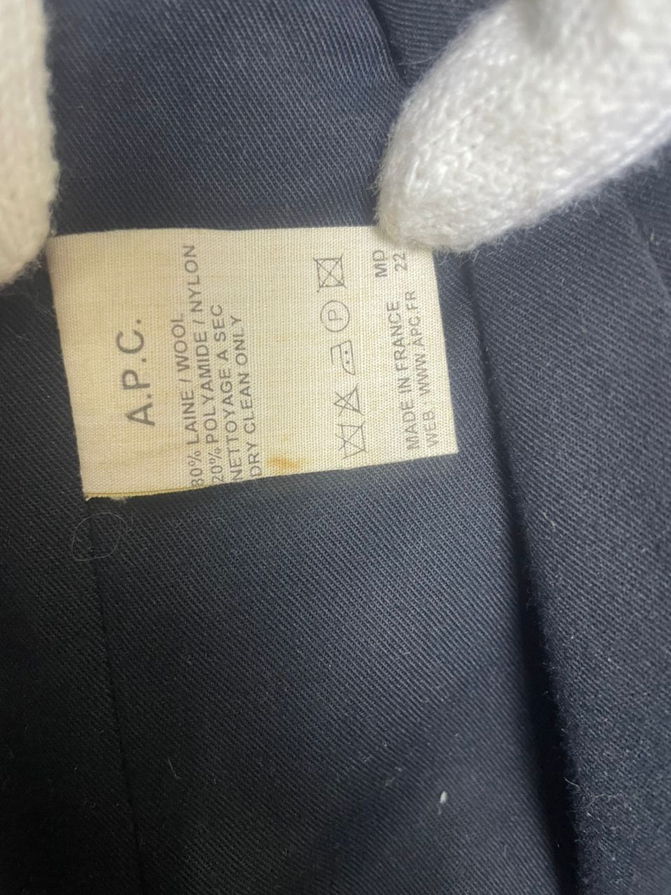 A.P.C. × Designer × Japanese Brand A.P.C. Rue De Fleurus Paris Long Jacket Size XS / US 0-2 / IT 36-38 - 8 Thumbnail