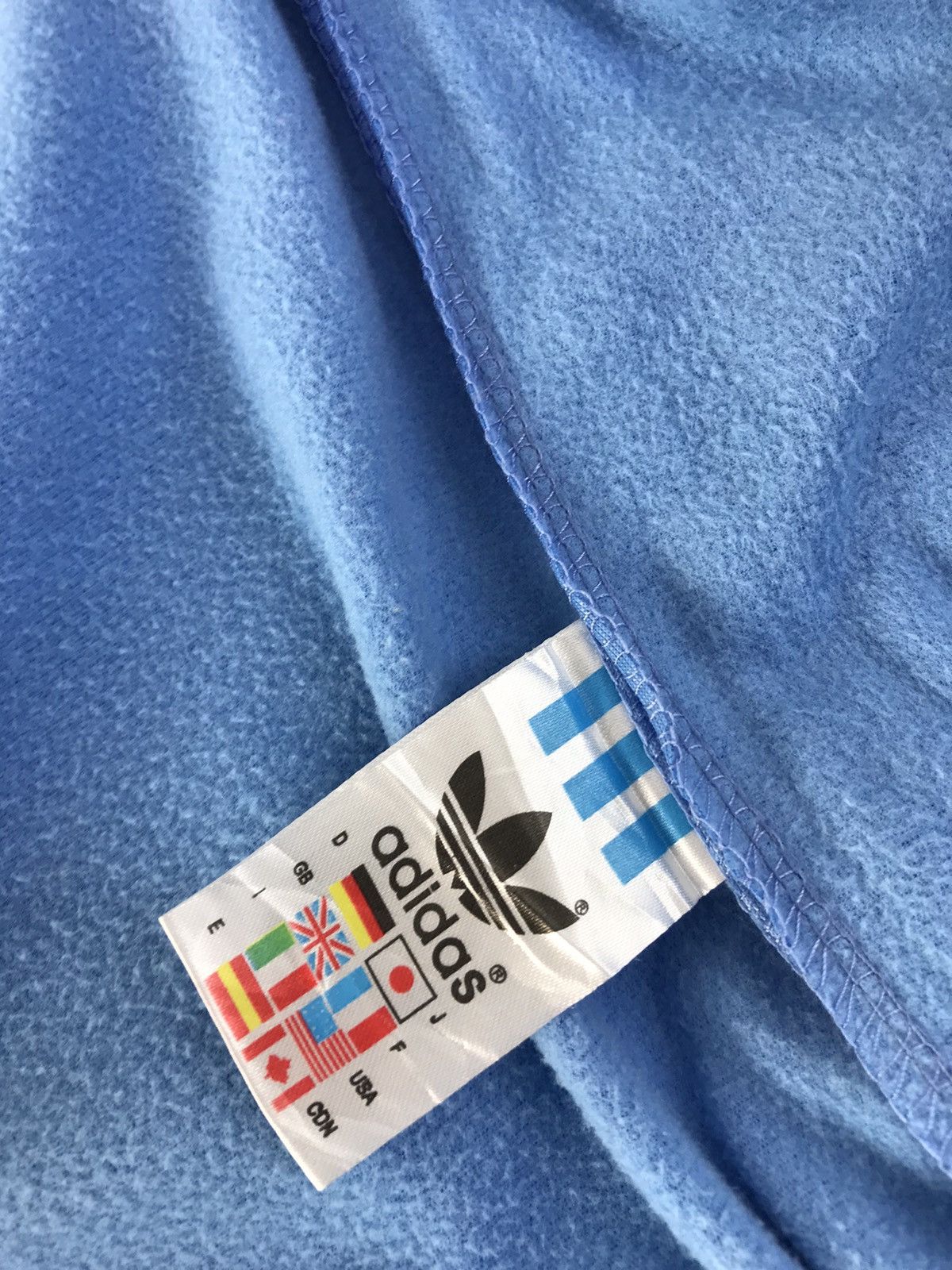 Adidas × Vintage Vintage Sweater Adidas Chile 62 Zipper Style Size US L / EU 52-54 / 3 - 10 Thumbnail