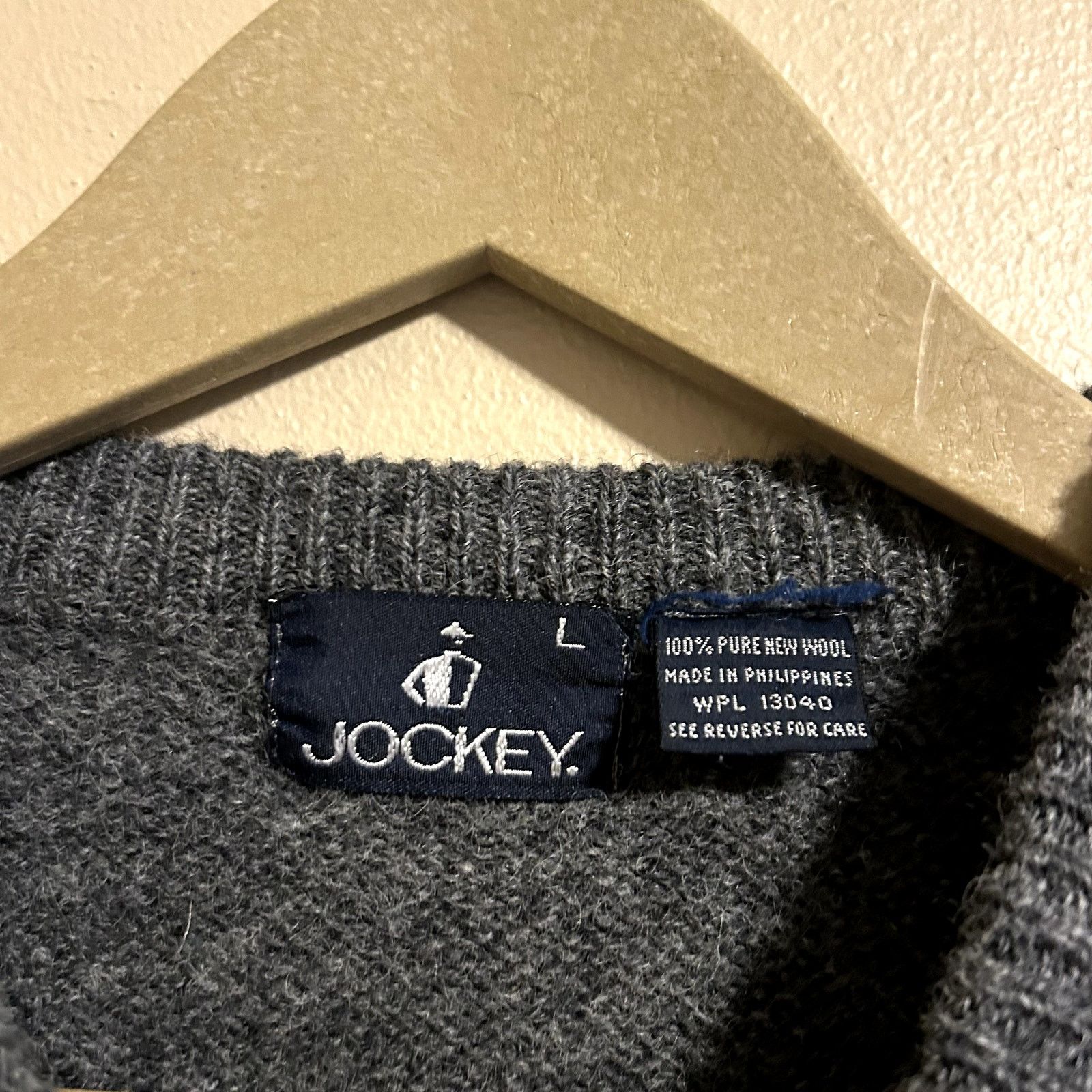 Jockey Vintage 90s Jockey Knit Sweater Large Size US L / EU 52-54 / 3 - 4 Thumbnail