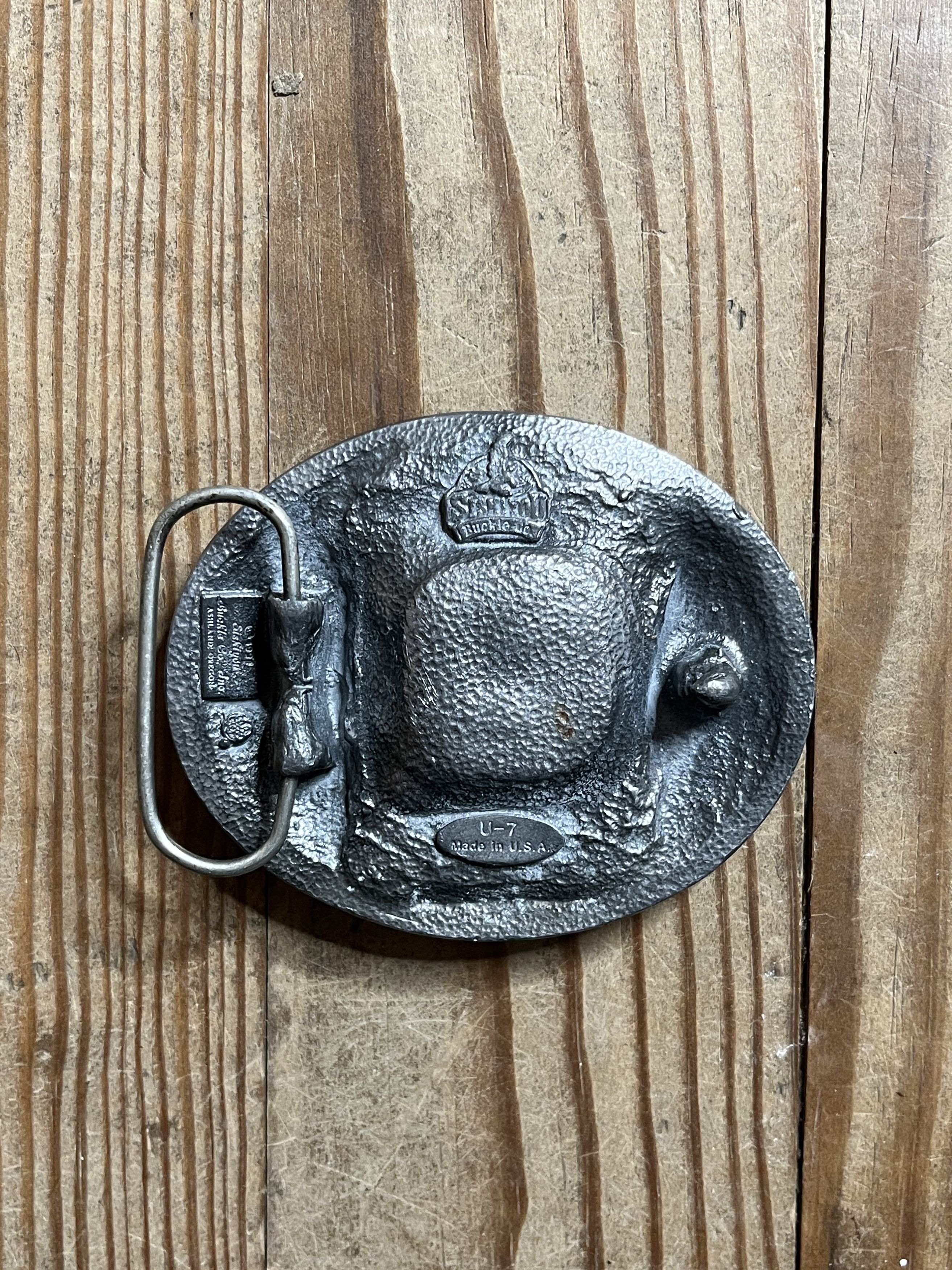 Other Siskiyou Zippo Belt Buckle Vintage 1999 Made in USA Size ONE SIZE - 10 Thumbnail
