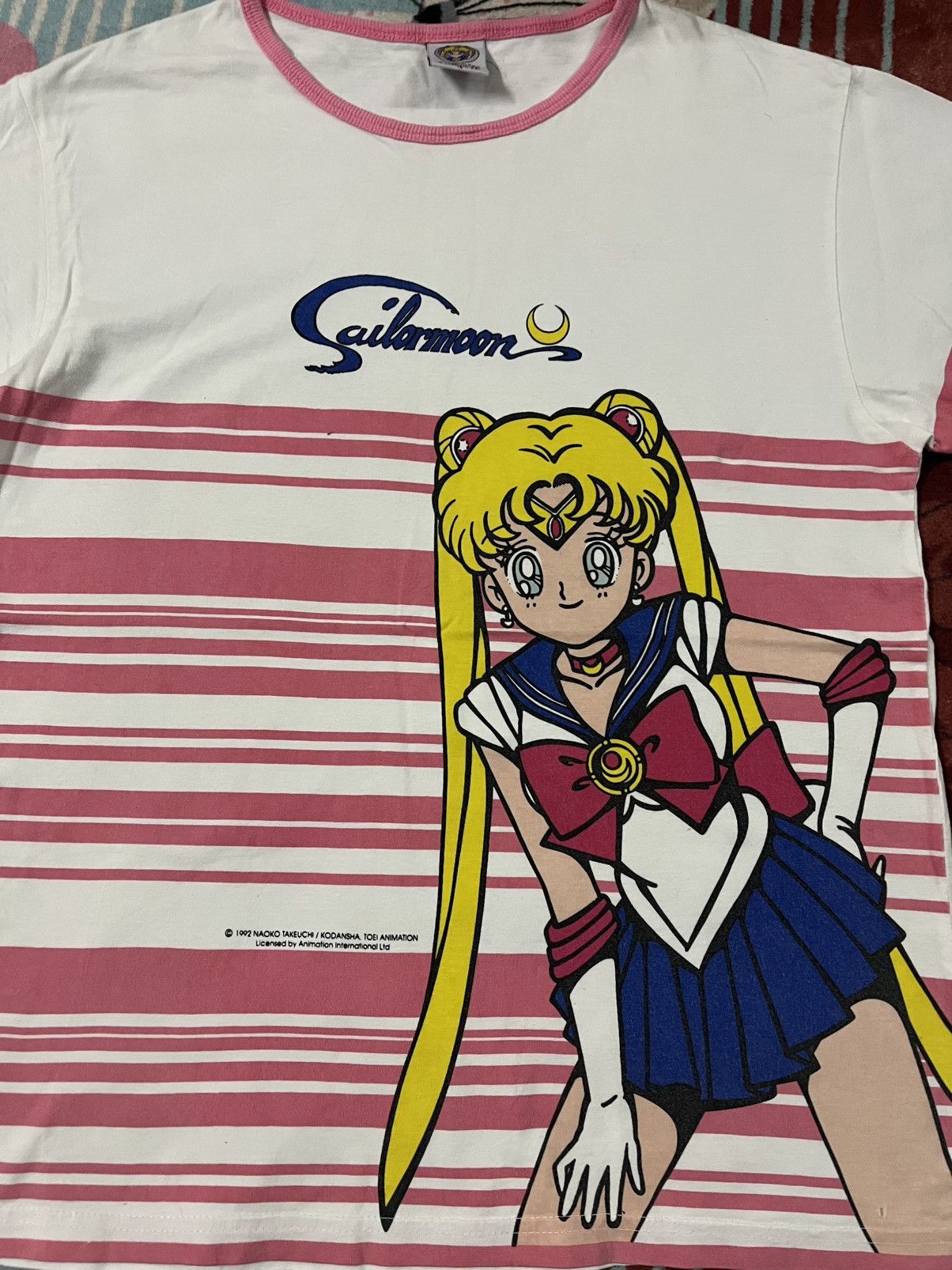 Cartoon Network × Vintage Vintage Sailormoon Crop Top Tshirt For Ladies Size S / US 4 / IT 40 - 2 Thumbnail