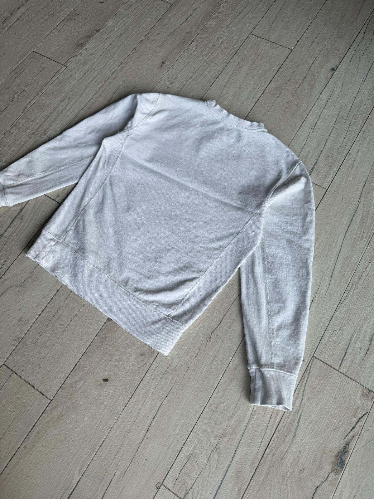 Helmut Lang × Saintwoods Helmut Lang X Saintwoods Taxi Logo White Sweatshirt Size US S / EU 44-46 / 1 - 7 Thumbnail