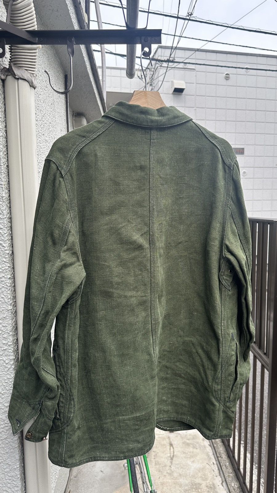 Lee 2002 lee japan duck canvas coverall jacket Size US L / EU 52-54 / 3 - 7 Thumbnail