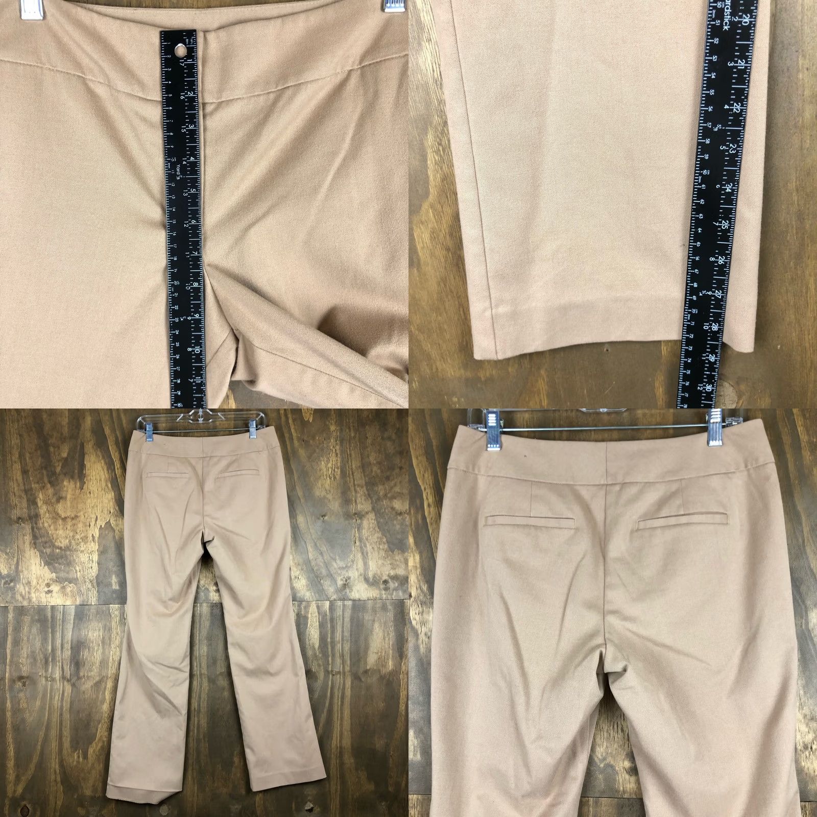 Ann Taylor Ann Taylor LOFT Dress Pants Brown Petite Signature Lined Wool Blend Stretch 6P Women’s Pants Buttery with 6P size Size 28" / US 6 / IT 42 - 8 Thumbnail