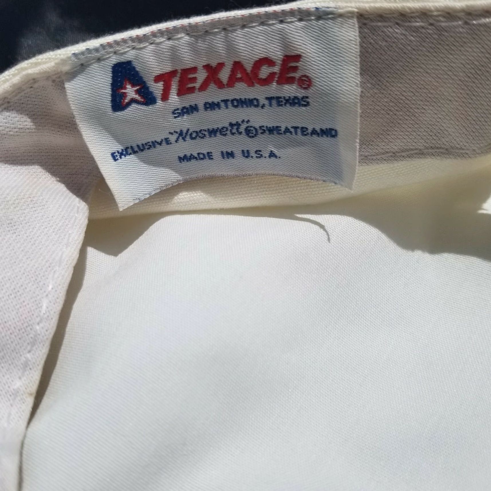 Vintage Vintage Fountain Hills Golf Course White Hat Driver Cap Texace RARE USA Mens One Size Cotton Golf Hat Vintage 80s Casual Size ONE SIZE - 2 Thumbnail