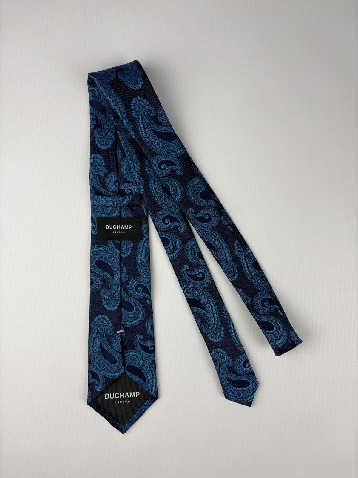 Duchamp DUCHAMP London graphic Silk Tie Size ONE SIZE - 2 Thumbnail