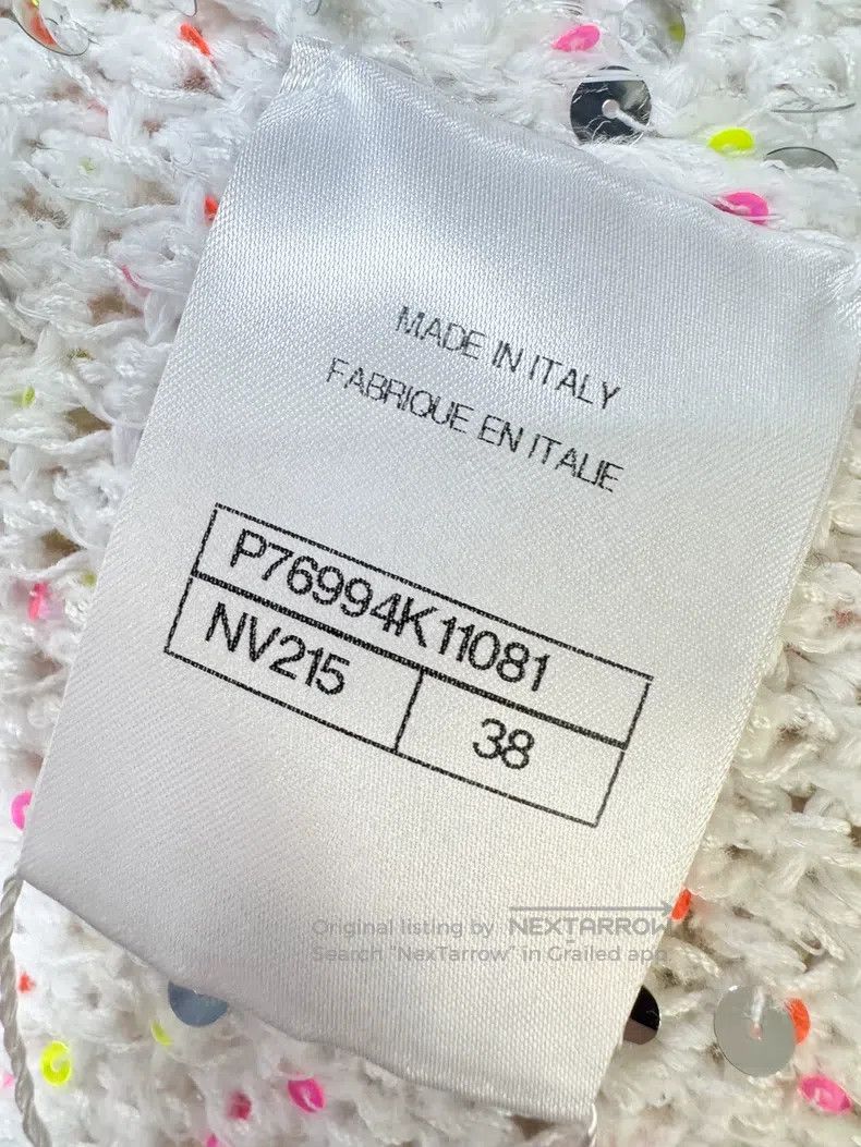 Chanel Chanel 24P Spring and Summer Preview White Colour Sequin E Size XS / US 0-2 / IT 36-38 - 9 Thumbnail