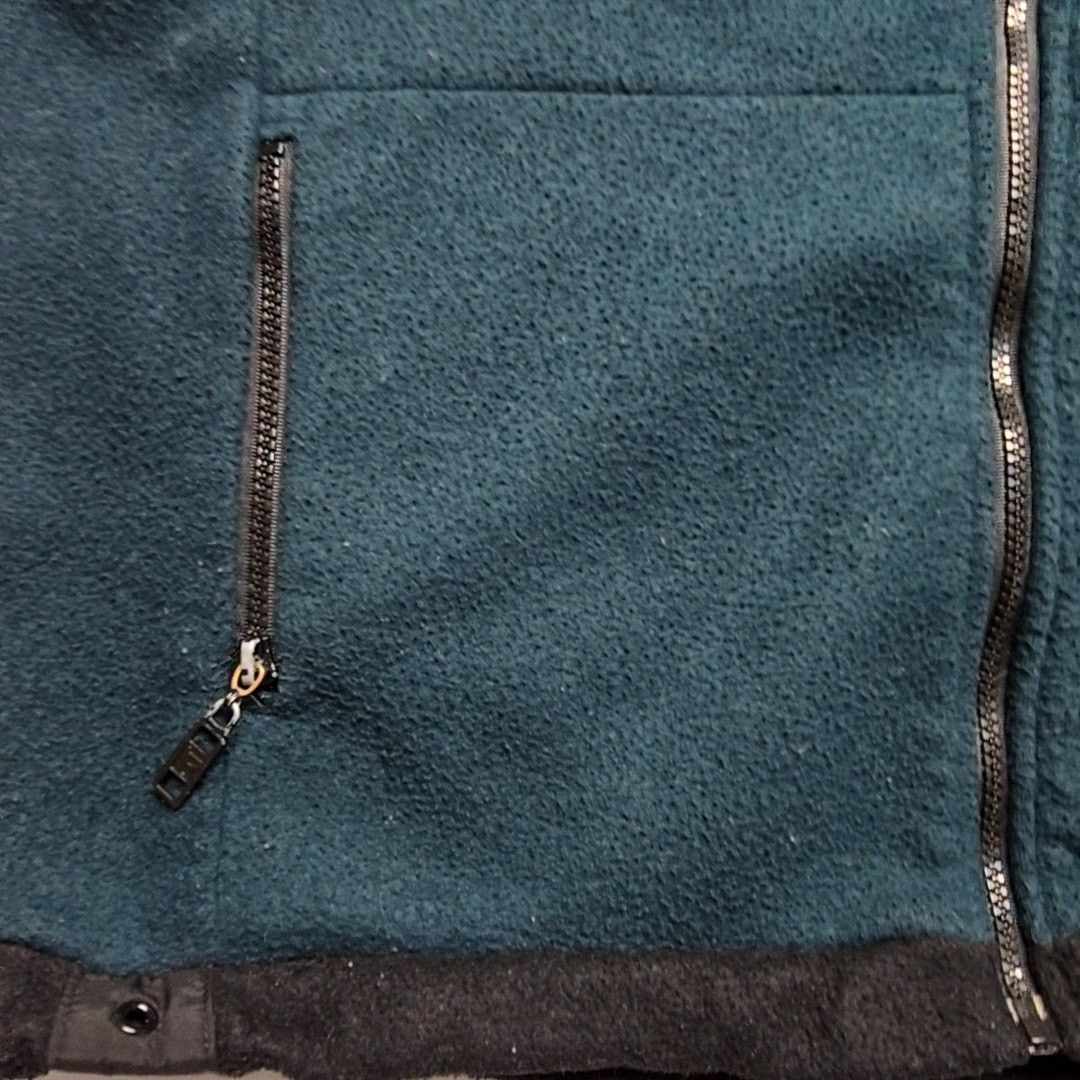 Vintage Vintage Cowboy Bar Jackson Hole Vest Fleece Green Black S Size US S / EU 44-46 / 1 - 4 Thumbnail