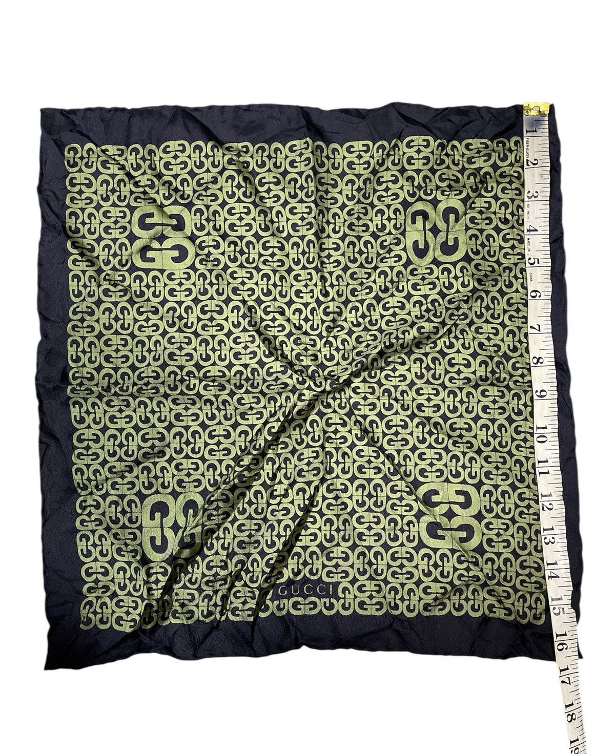 Gucci Gucci Monogram Mini Silk Scarf Size ONE SIZE - 3 Thumbnail
