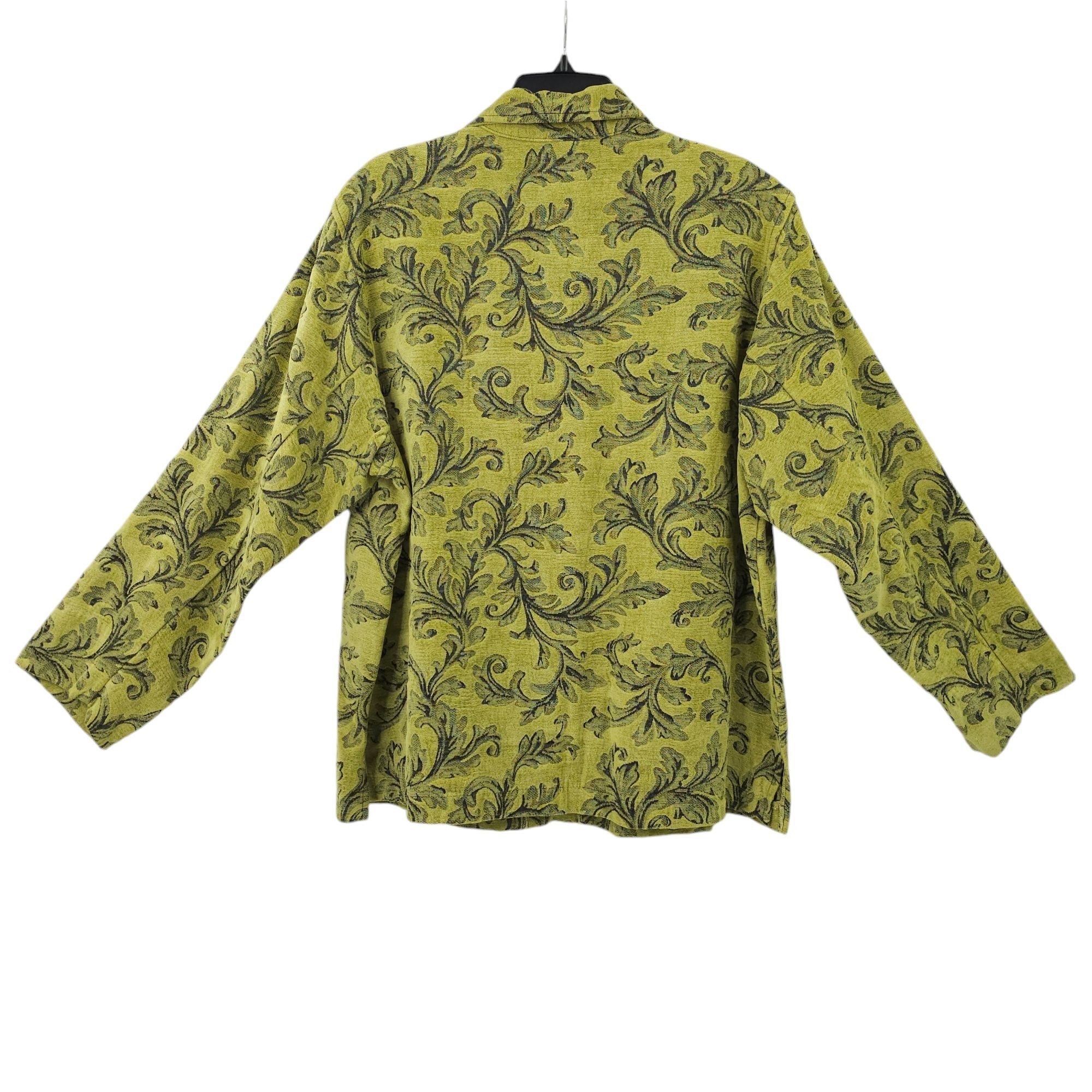 Other CMC Color Me Cotton Floral Button Front Blazer Jacket Womens Size XXL / US 16-18 / IT 52-54 - 2 Thumbnail