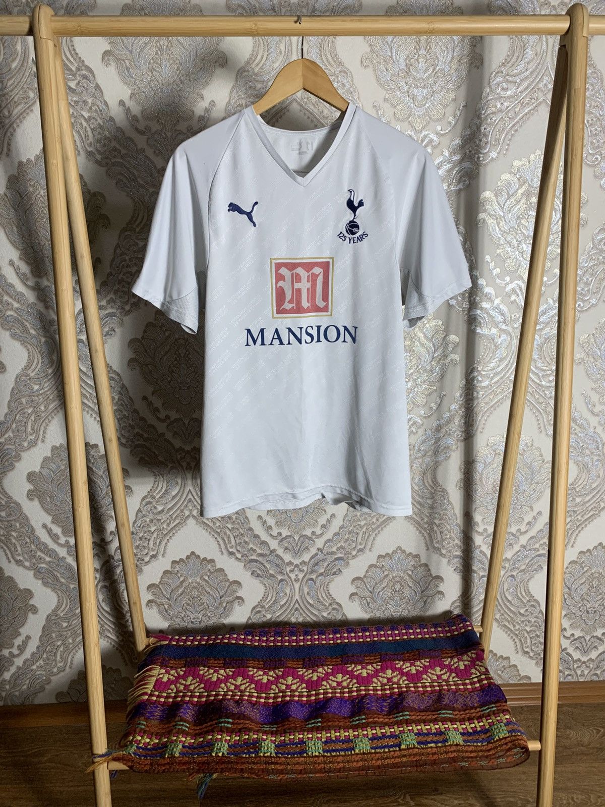 Puma VINTAGE PUMA FC TOTTENHAM HOTSPUR ENGLAND SOCCER JERSEY 90s Size US L / EU 52-54 / 3 - 1 Thumbnail