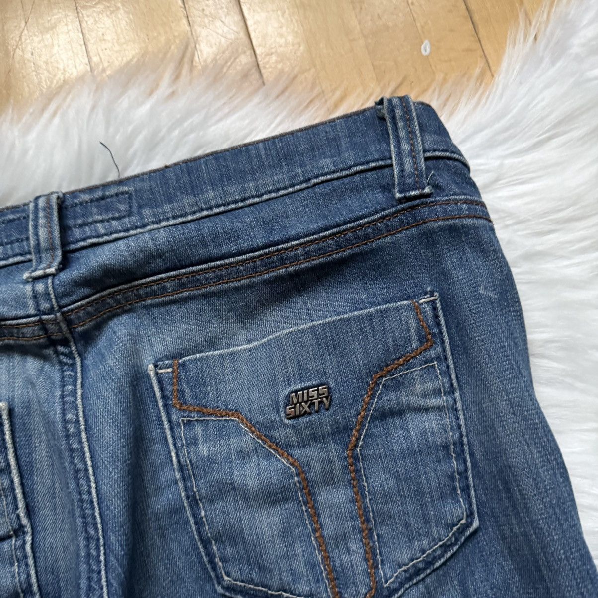 Miss Sixty 📌 Vintage Miss Sixty Y2K Chain Low Rise Slim Jeans Size 29 Size 29" - 13 Thumbnail