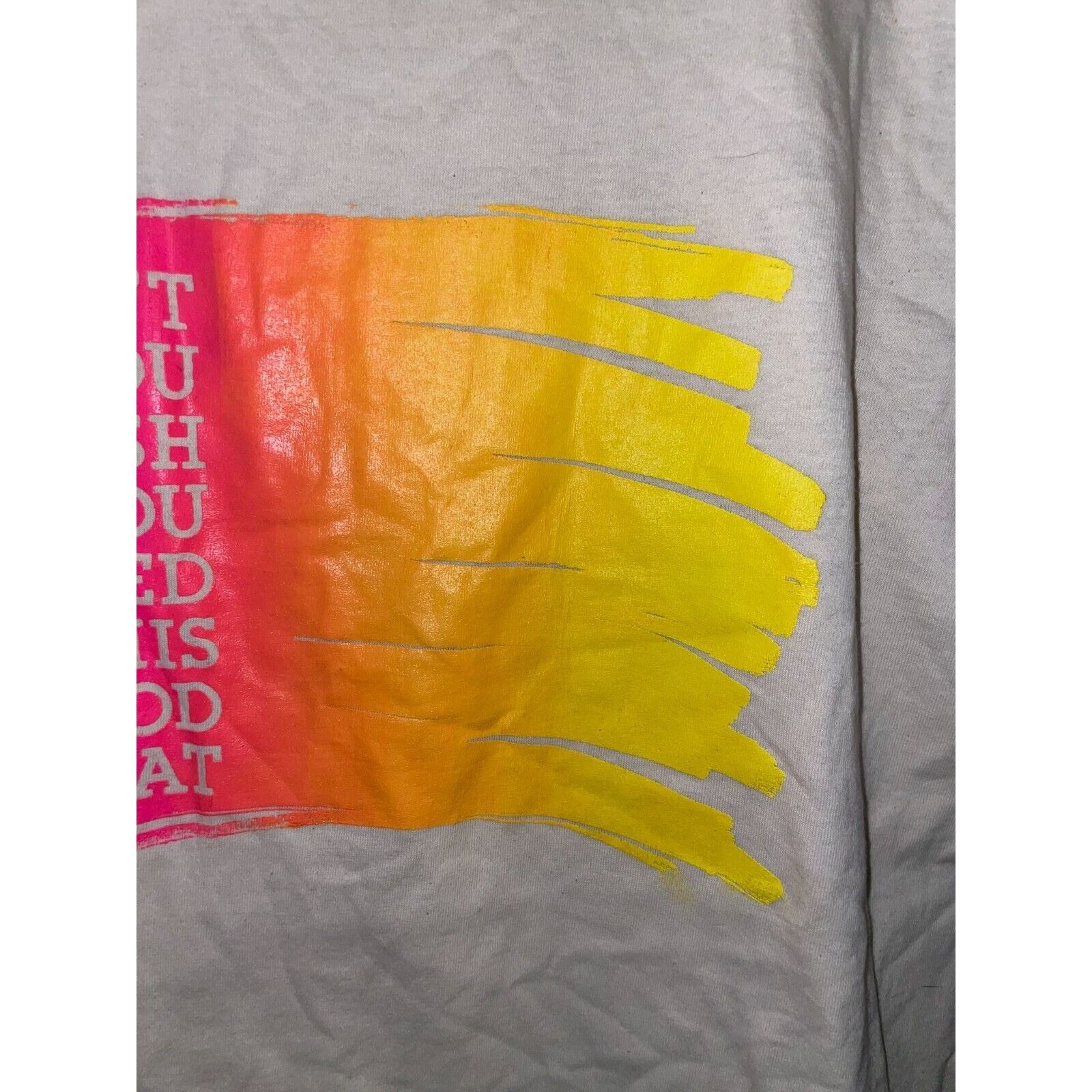 Jerzees Vintage Graphic Shirt Jerzees Wish Looked This Good Tee L Size US L / EU 52-54 / 3 - 3 Thumbnail