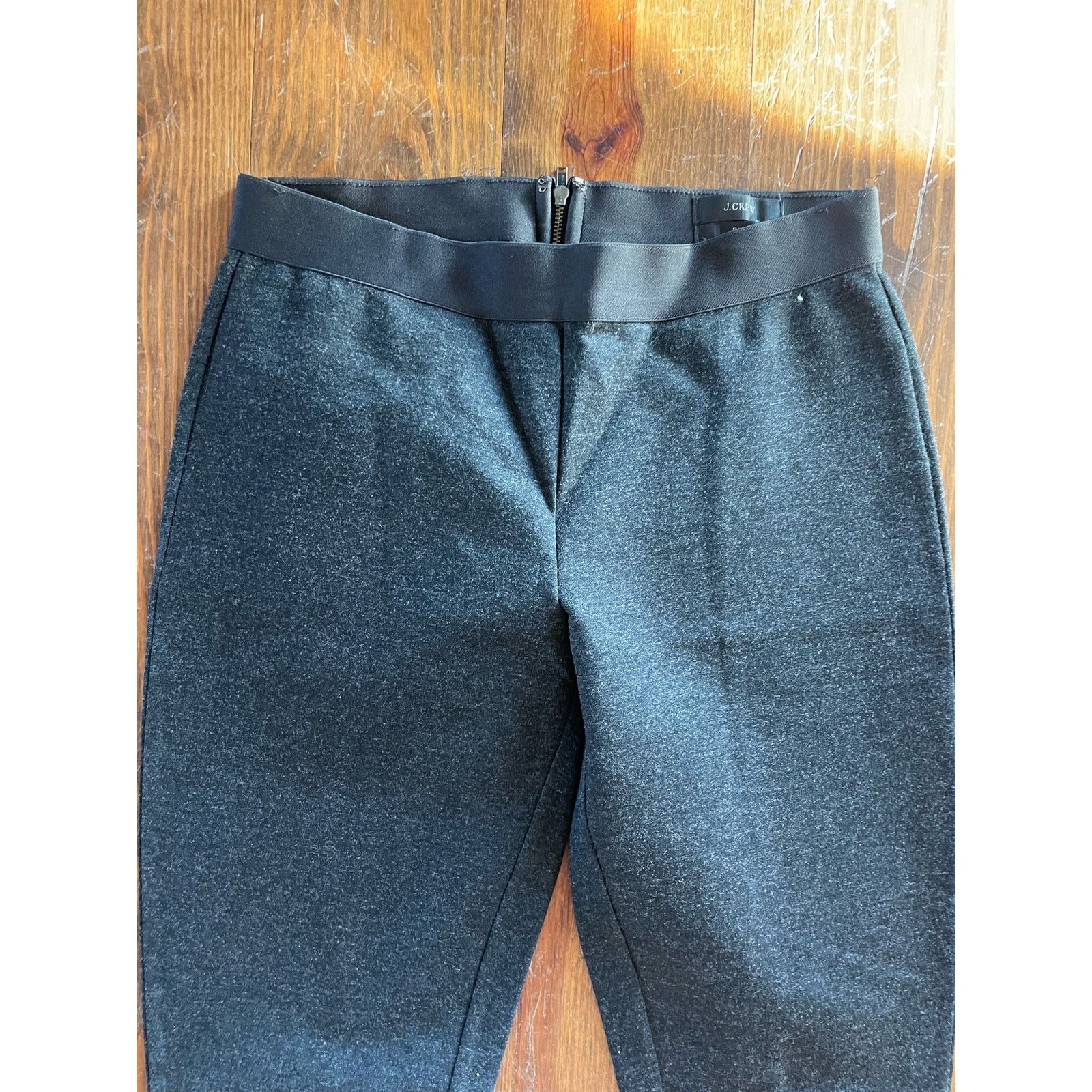J.Crew J. Crew Pixie Pant in Stretch Ponte Heather Gray, sz 4R Size 27" / US 4 / IT 40 - 7 Thumbnail
