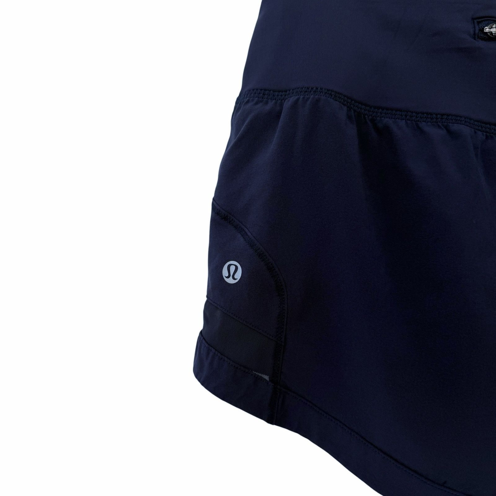 Lululemon Lululemon Navy Blue Pace Perfect Shorts Sz 6 Size 28" / US 6 / IT 42 - 2 Thumbnail