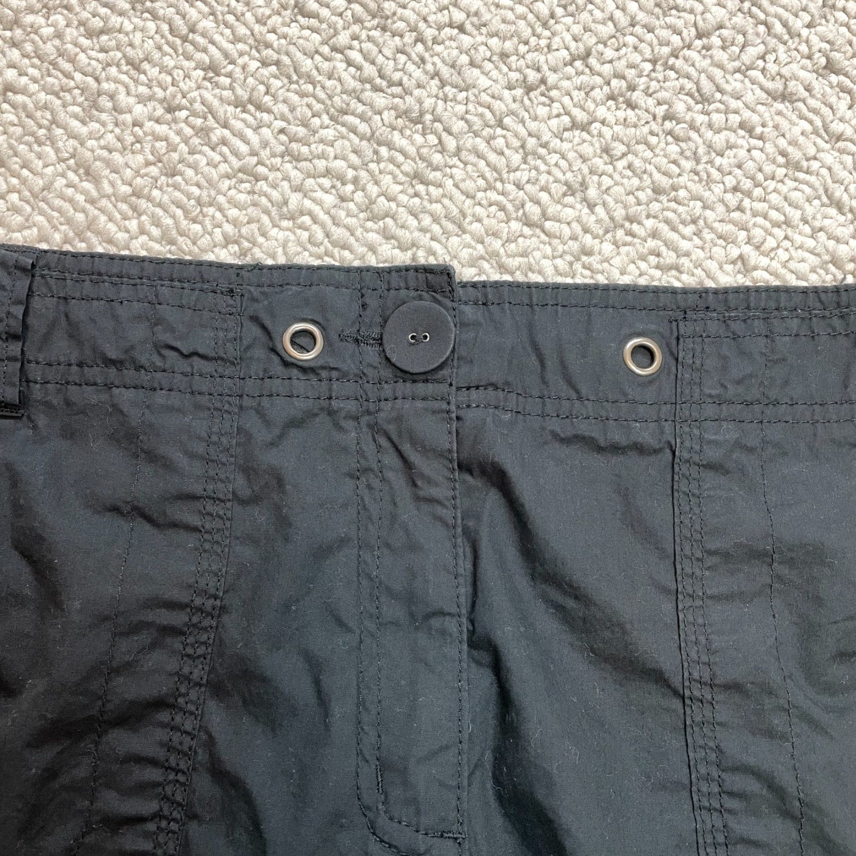 Vintage Dalia Collection Pants Womes 16W Black Lightweight Casual Wide Leg Relaxed 38x31 Size 38" / US 16 / IT 52 - 6 Thumbnail