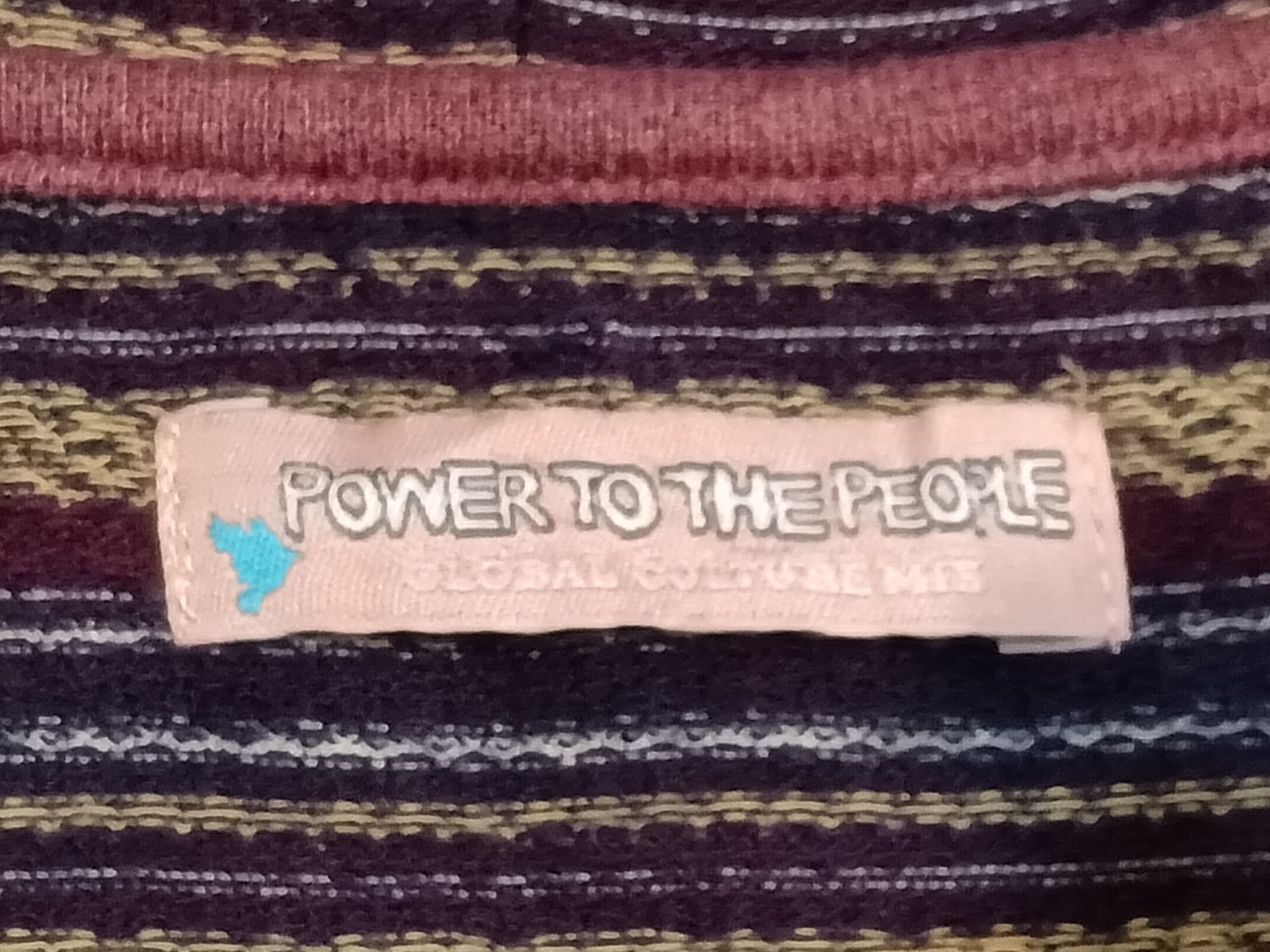 Japanese Brand POWER TO THE PEOPLE NATIVE MULTICOLOURED HOODIE Size US M / EU 48-50 / 2 - 2 Thumbnail