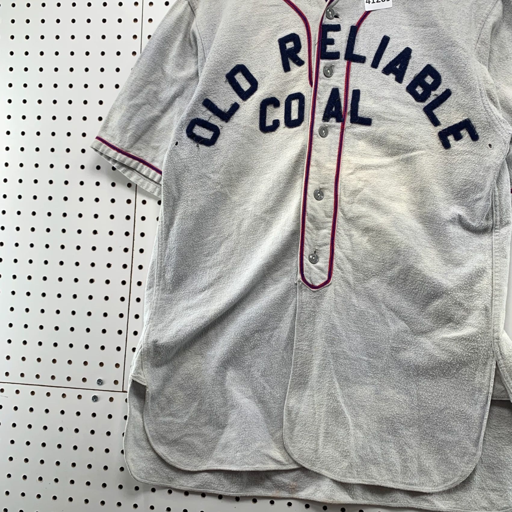 Coal VTG 1920s Old Reliable Coal Baseball Jersey Mens Large Gray Sanforized 21x32 Brand: House Of Harter Size US L / EU 52-54 / 3 - 5 Thumbnail