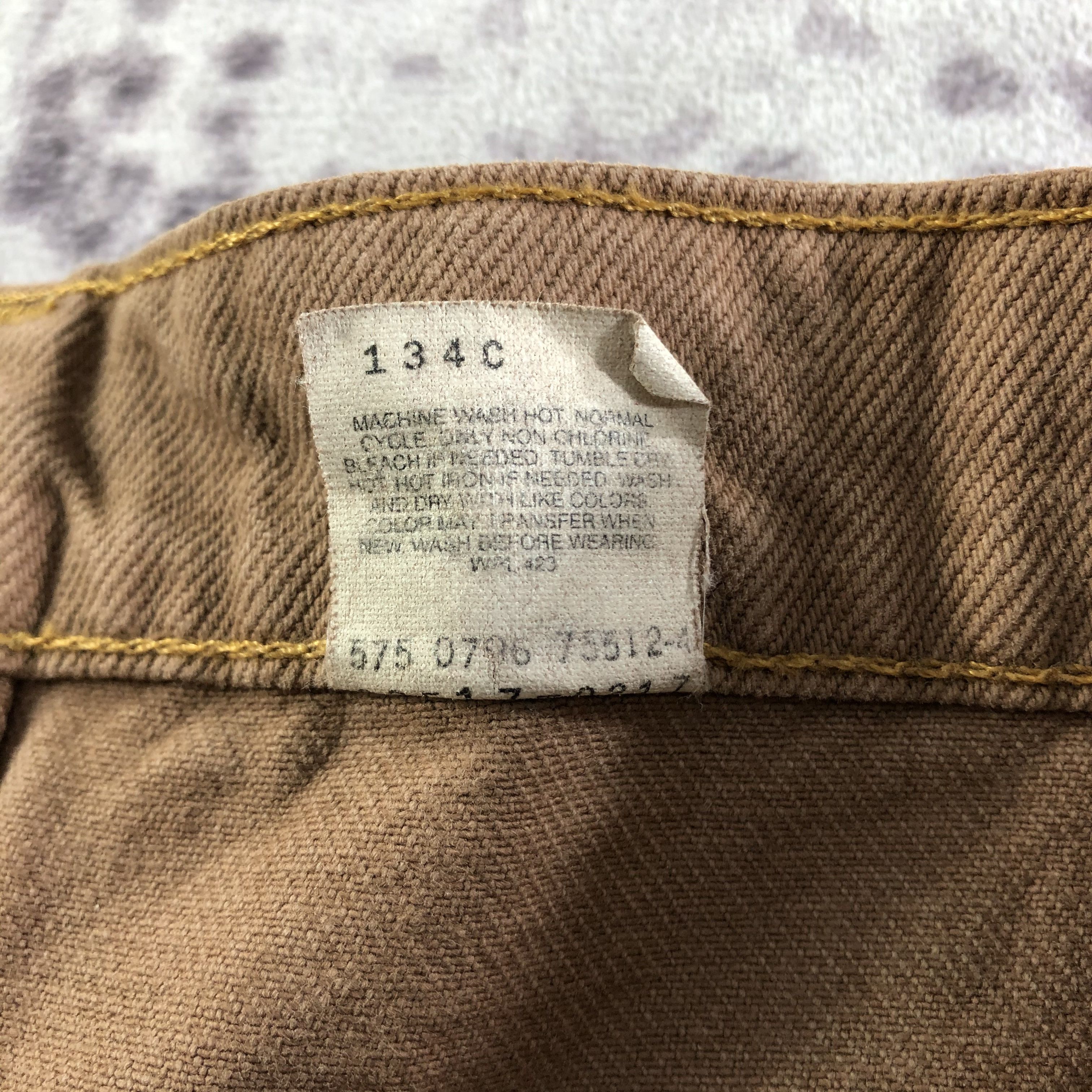 Levi's × Vintage Vintage 90s Levis Jeans-JM3536 Size US 33 - 10 Thumbnail