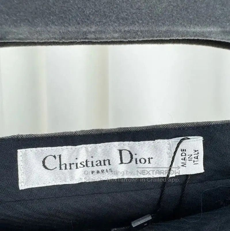 Dior Dior Grey Wool Logo Women's Casual Pants . Size 23" - 5 Thumbnail