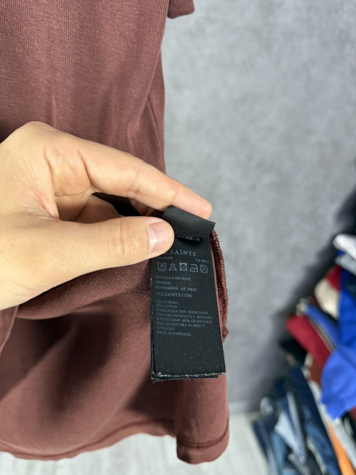 Allsaints × Designer Allsaints designer distressed tee Size US S / EU 44-46 / 1 - 5 Thumbnail