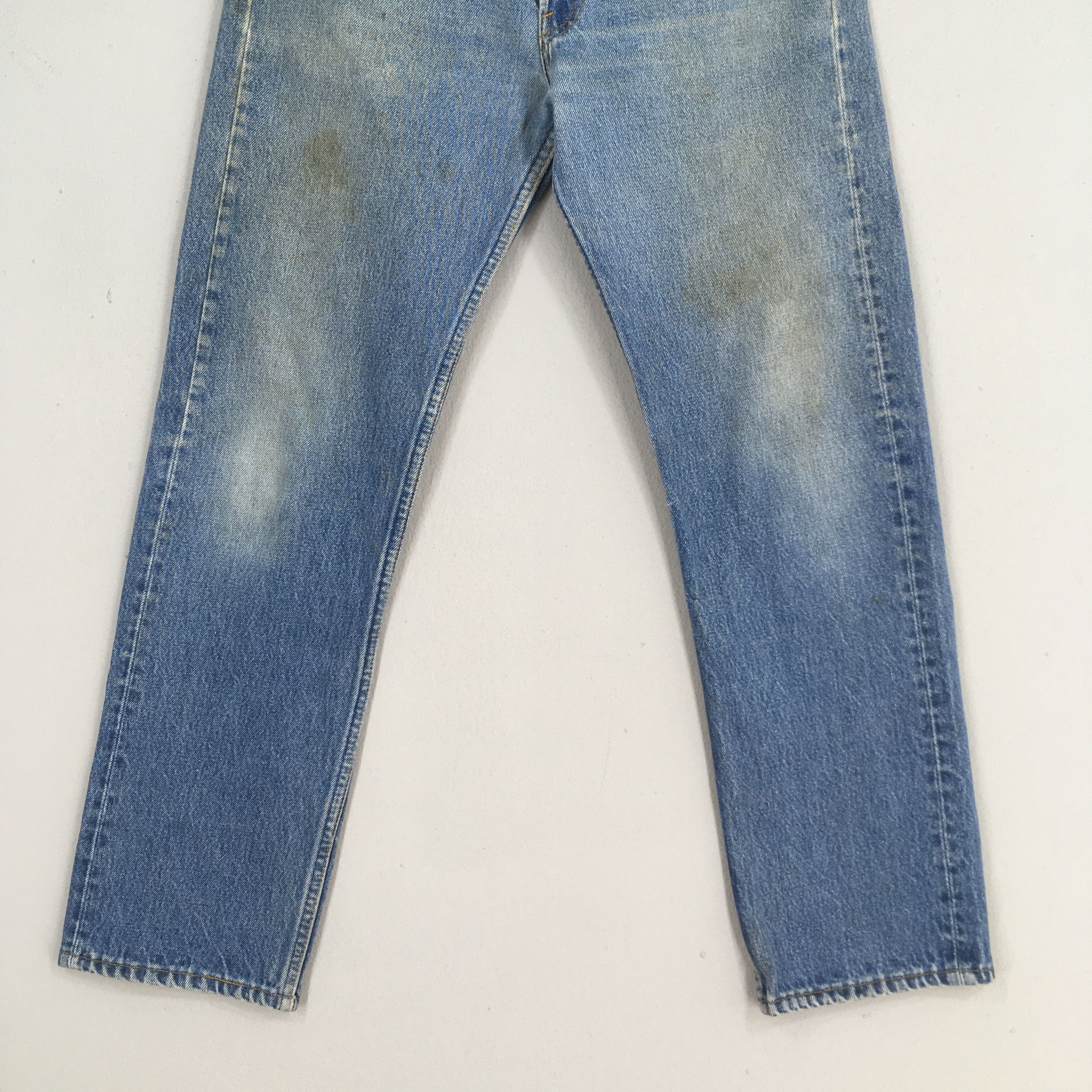 Levi's Size 28x28 Vintage 80s Levi's 501XX Straight Leg Jeans S1642 Size US 28 / EU 44 - 3 Thumbnail