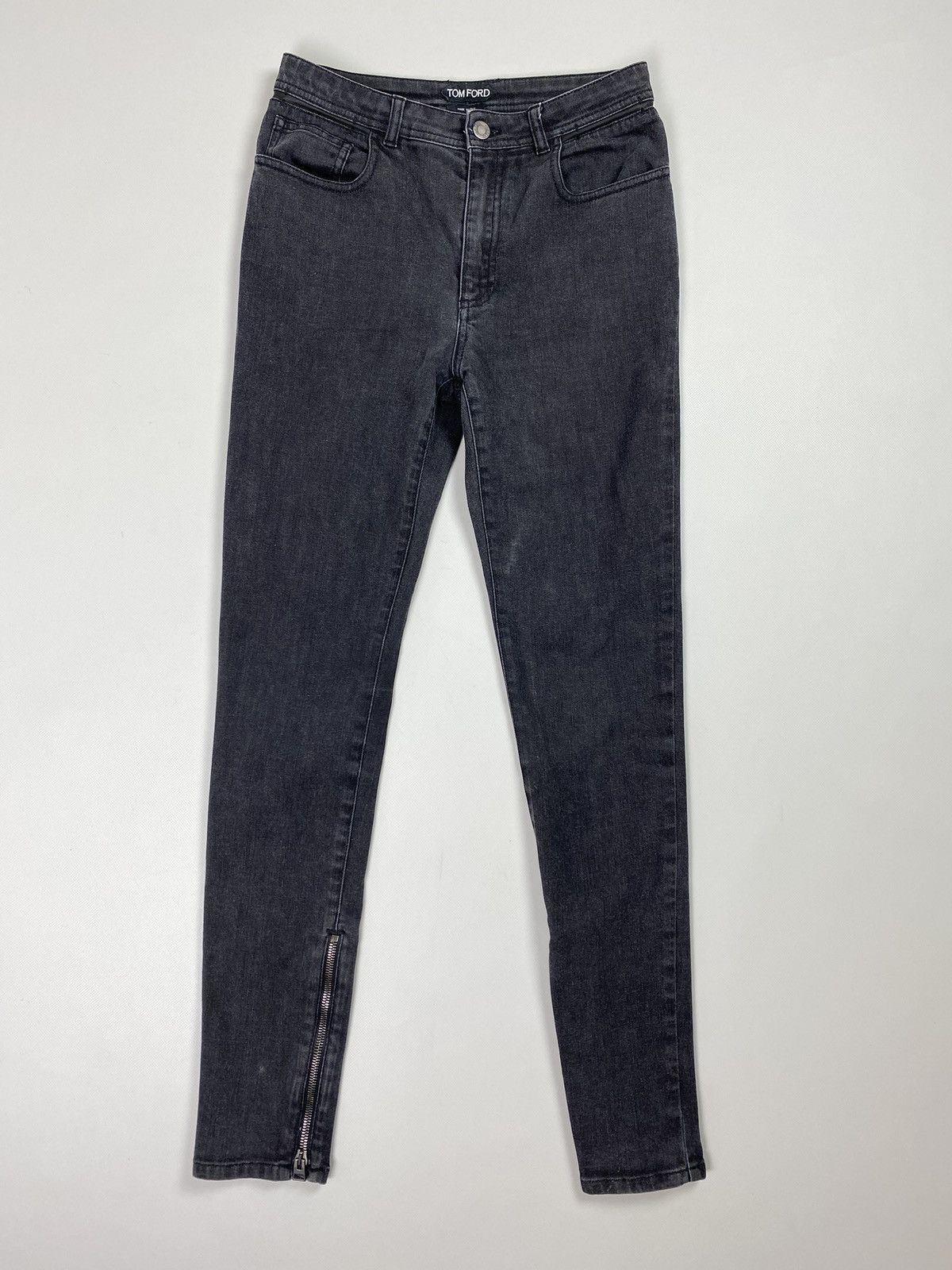 Tom Ford Tom Ford ladies ankle zip skinny jeans size 28 Size 28" / US 6 / IT 42 - 1 Thumbnail