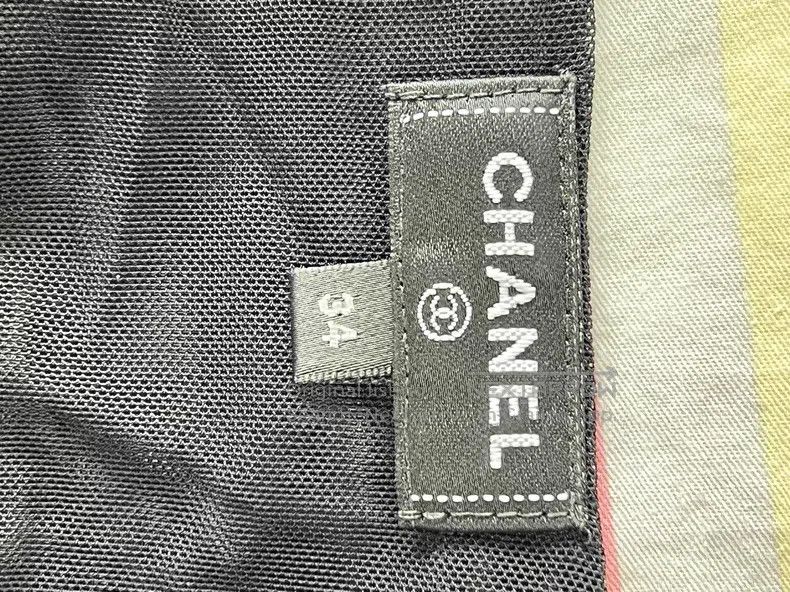 Chanel Chanel 24C black logo star strap vest Size XXS / US 00 / IT 34 - 6 Thumbnail