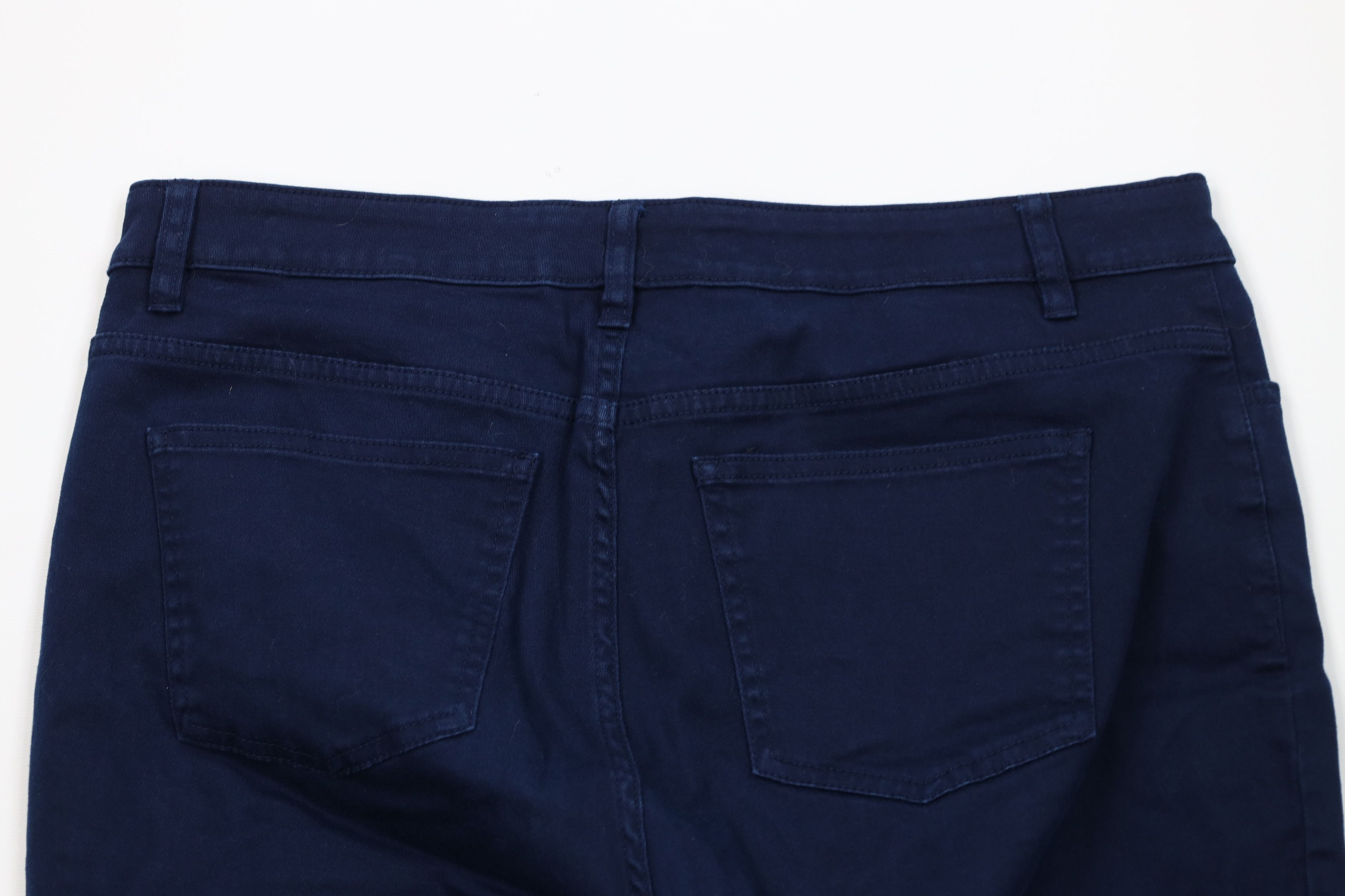 Chaps Vintage Y2K Chaps Stretch Chinos Capris Pants Navy Blue Size 34" / US 12 / IT 48 - 9 Thumbnail