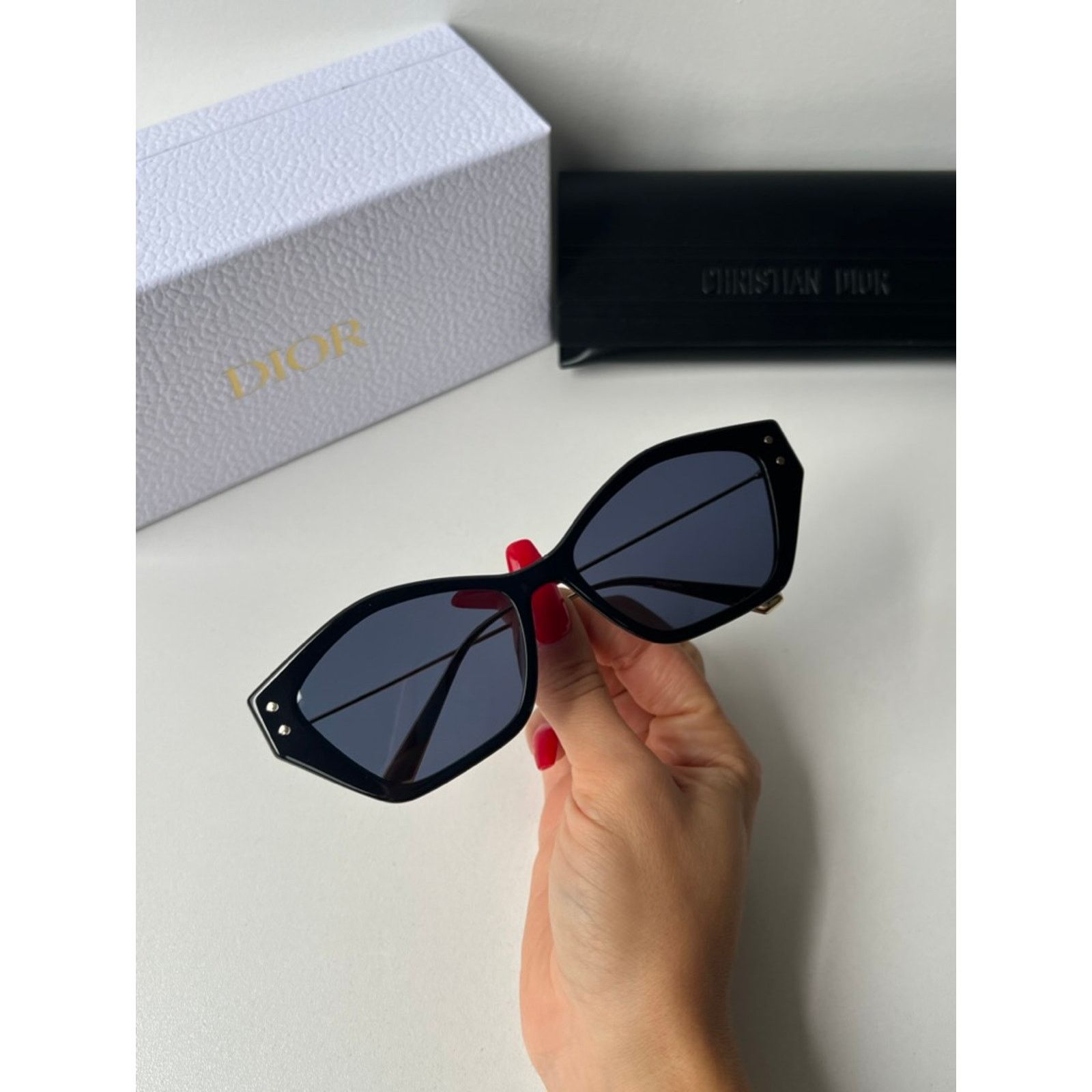 Dior NEW Dior MissDior S1U Sunglasses in Black Navy Blue Size ONE SIZE - 3 Thumbnail